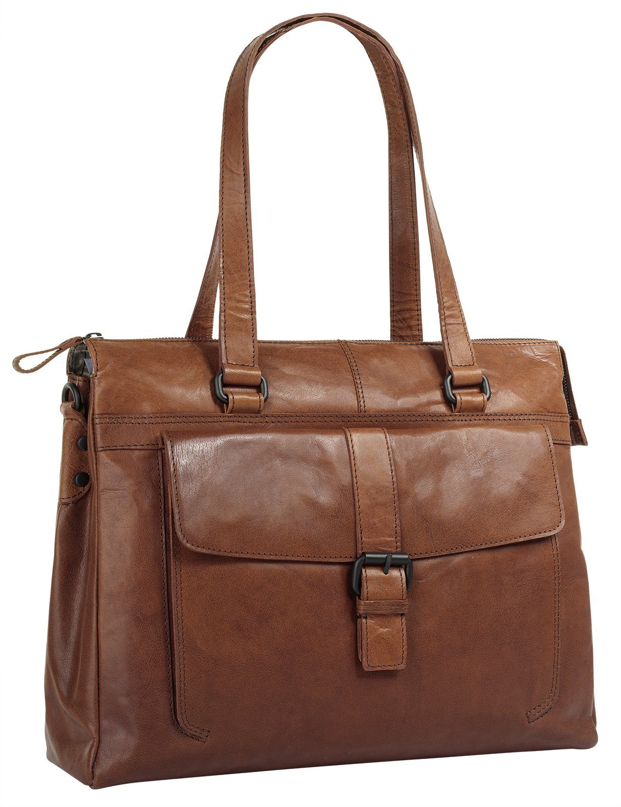 Spikes & Sparrow Shopper echt leder