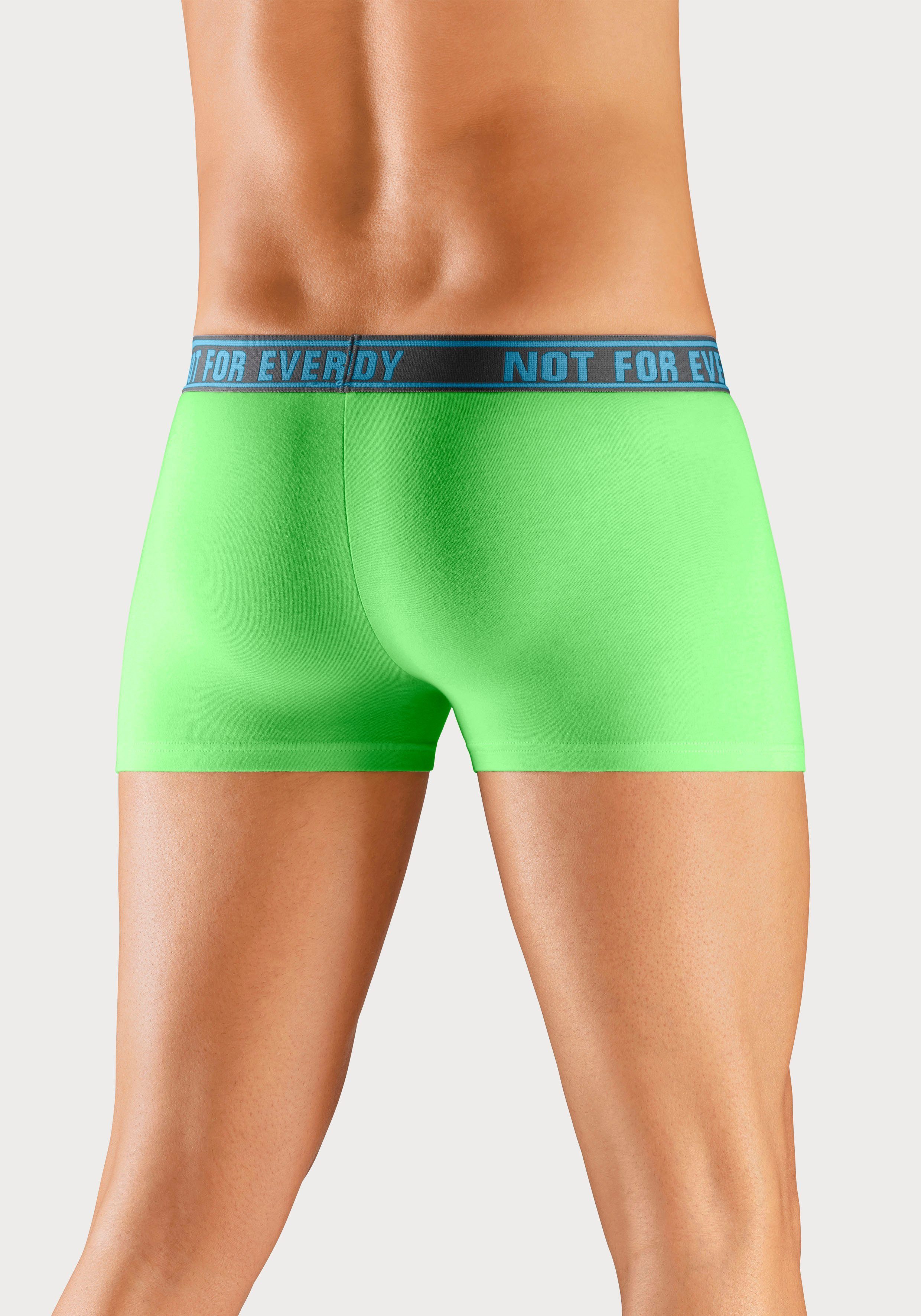 Bruno Banani Boxershort voor heren met tekst op de tailleband (set, 4 stuks)
