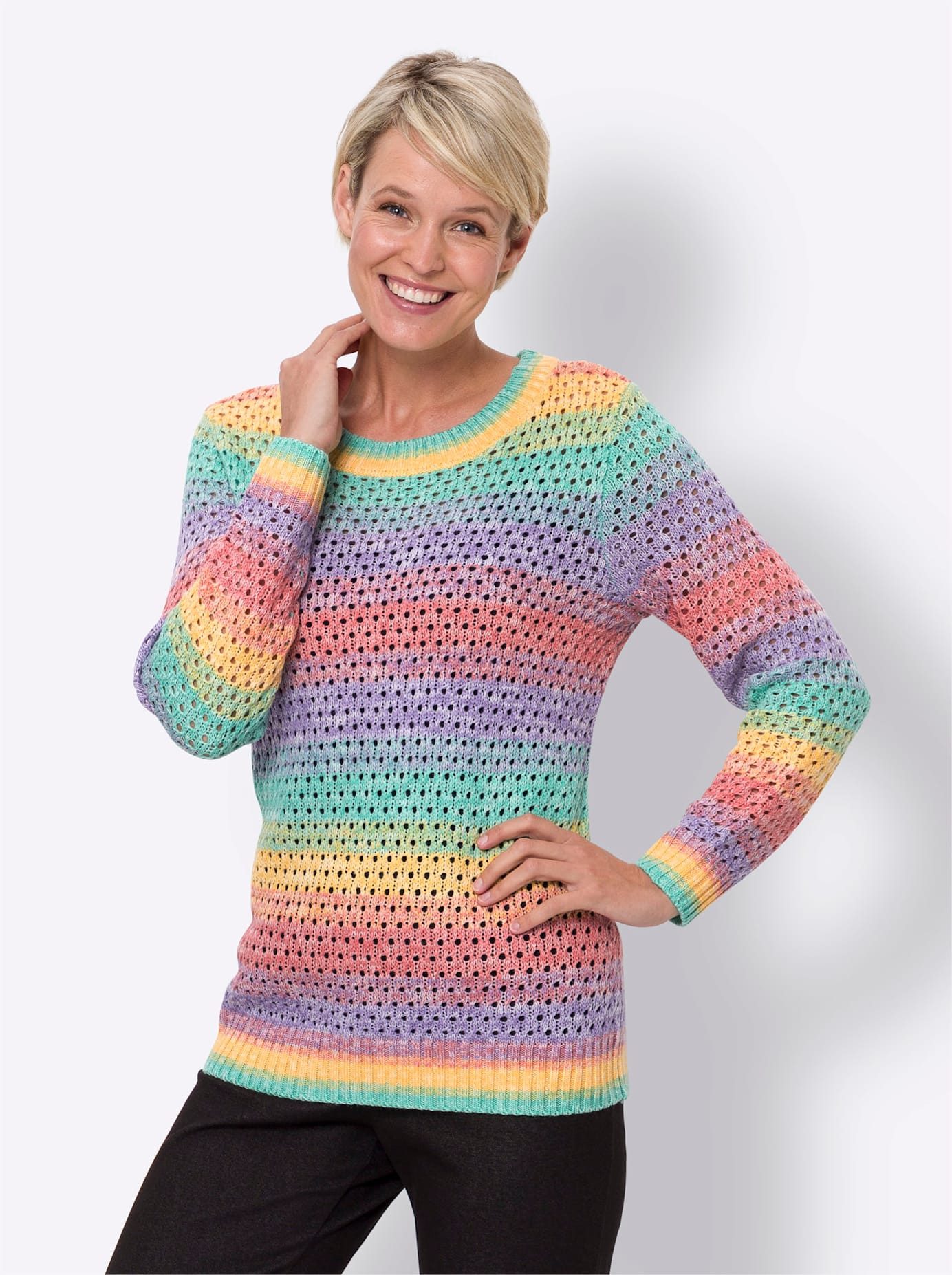Classic Basics AjourTrui met lange mouwen