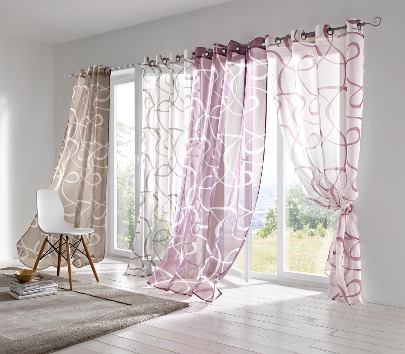 heine home Gordijn (2 stuks)