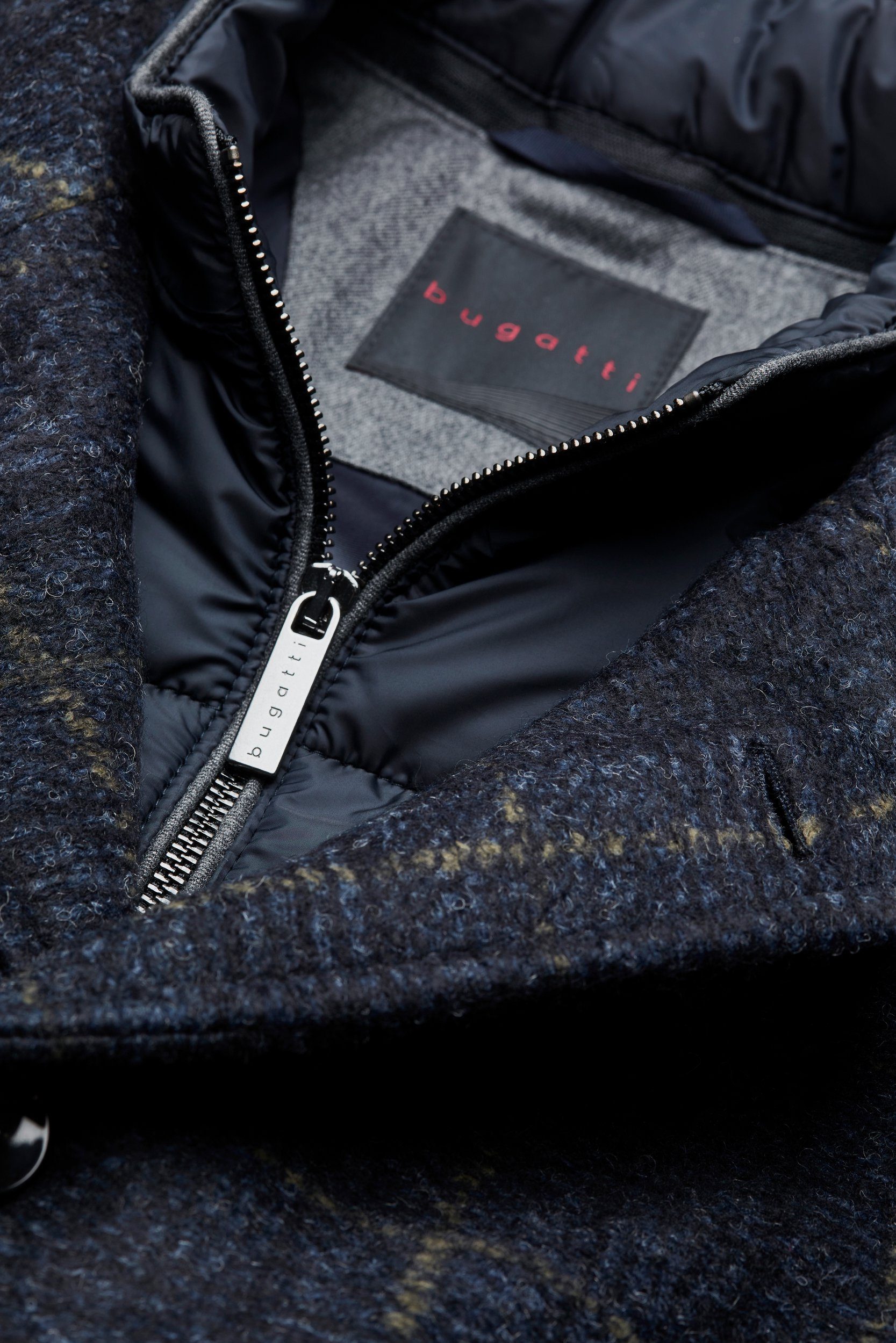 Bugatti Wollen jas in klassieke look