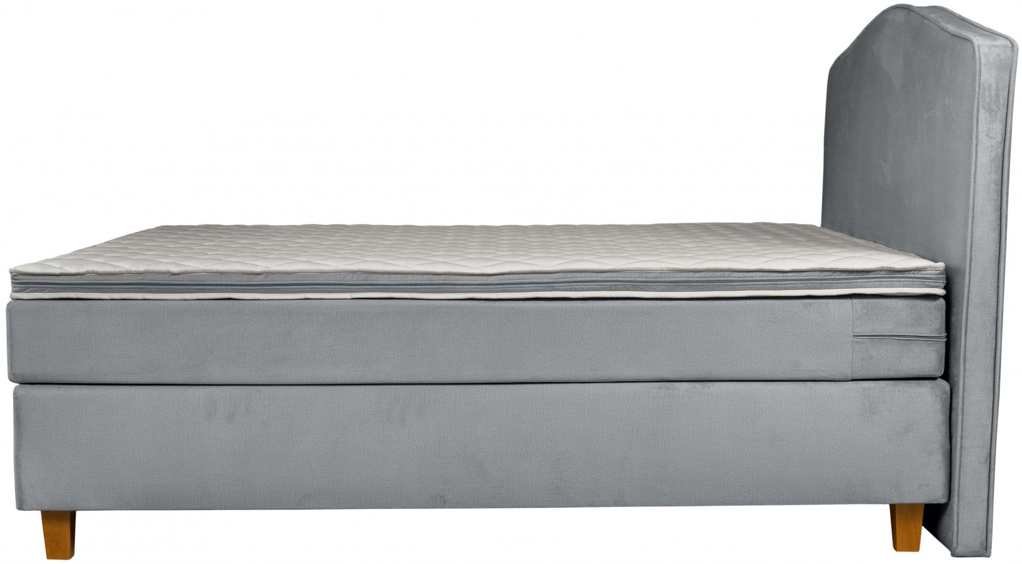 INOSIGN Boxspring Jalma Poten van massief berkenhout, incl. topmatras