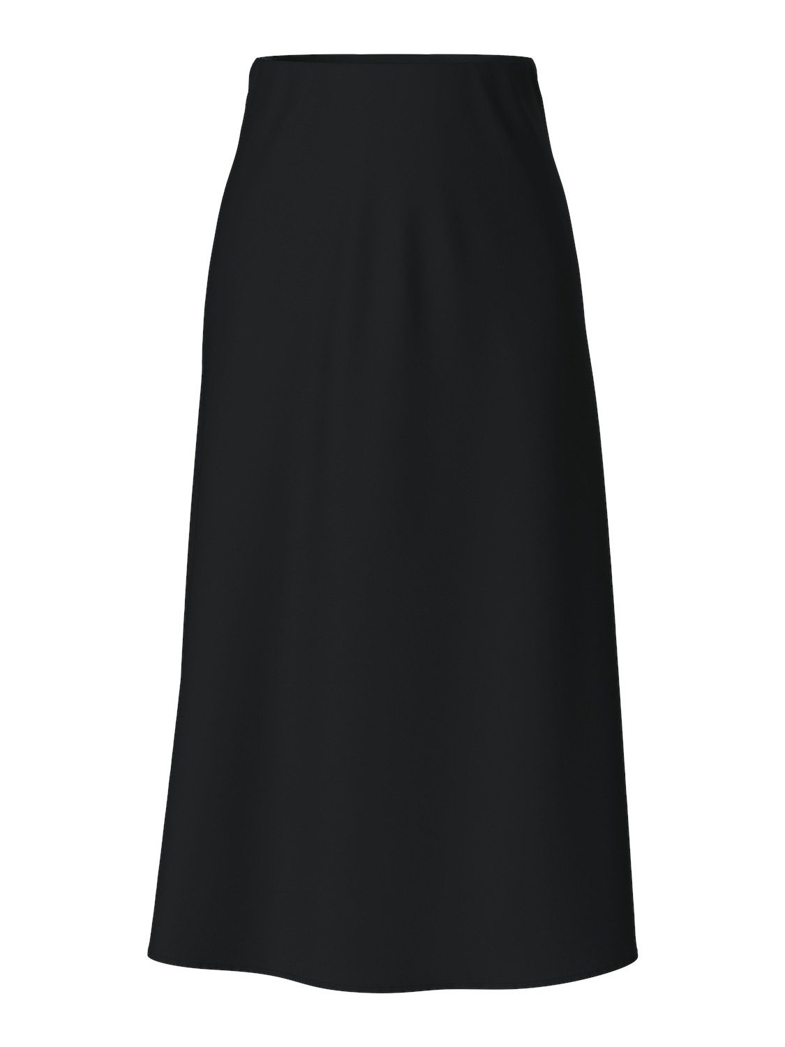 pieces Midirok PCFRANAN HW MIDI SKIRT NOOS BC