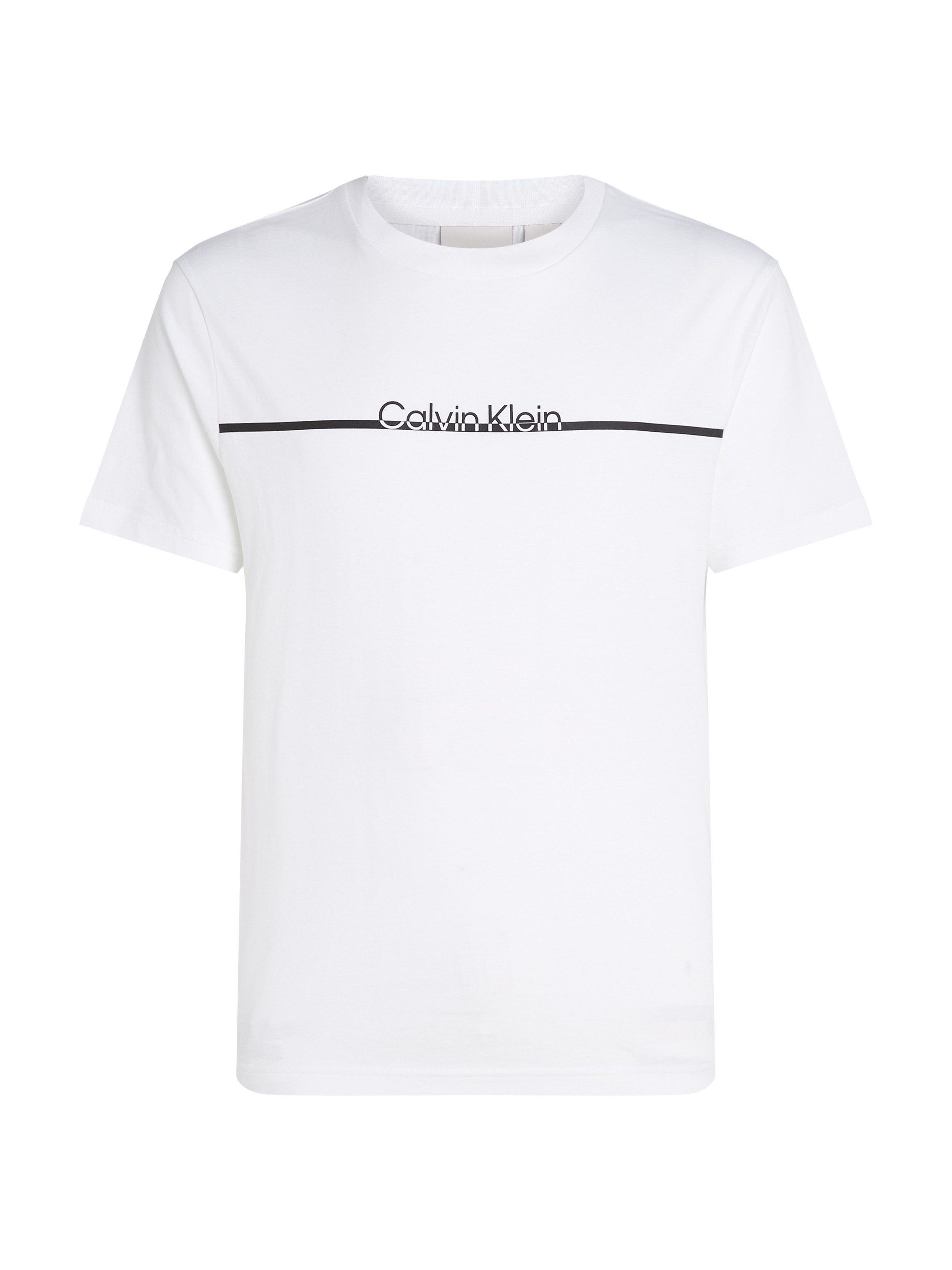 Calvin Klein Shirt met ronde hals SPLIT LINE LOGO T-SHIRT