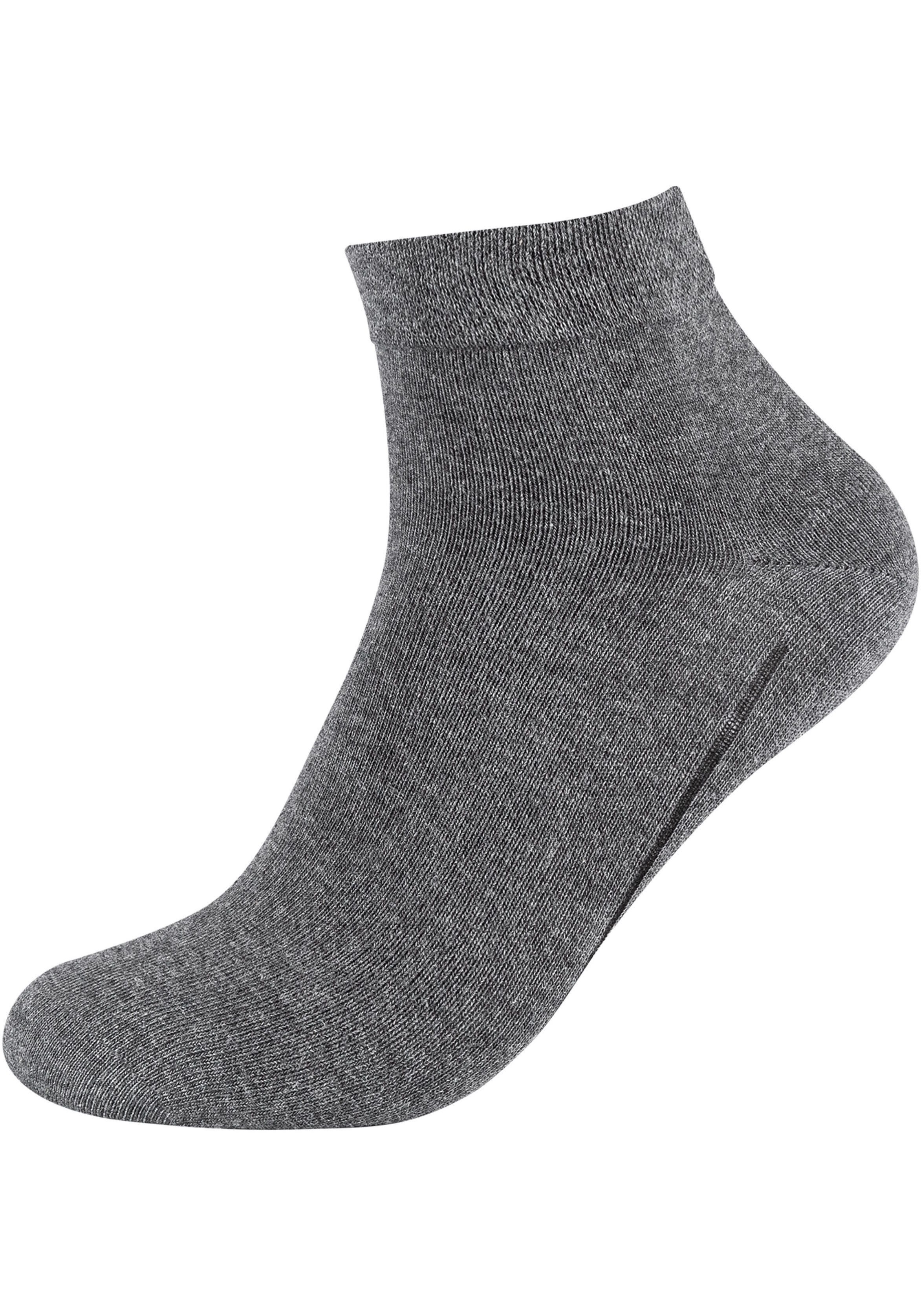 Camano Korte sokken CA-Soft met zachte comfortboorden (Set van 4)