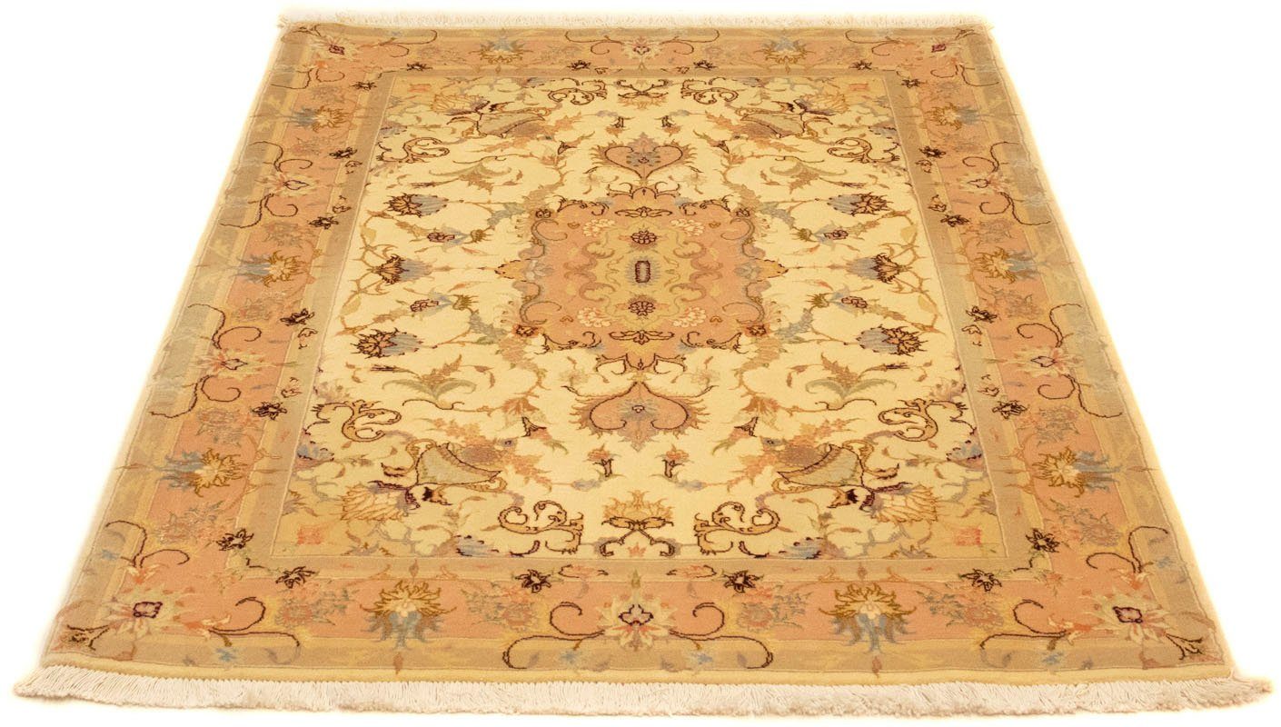 morgenland Vloerkleed Täbriz 50 Raj vloerkleed met de hand geknoopt beige handgeknoopt