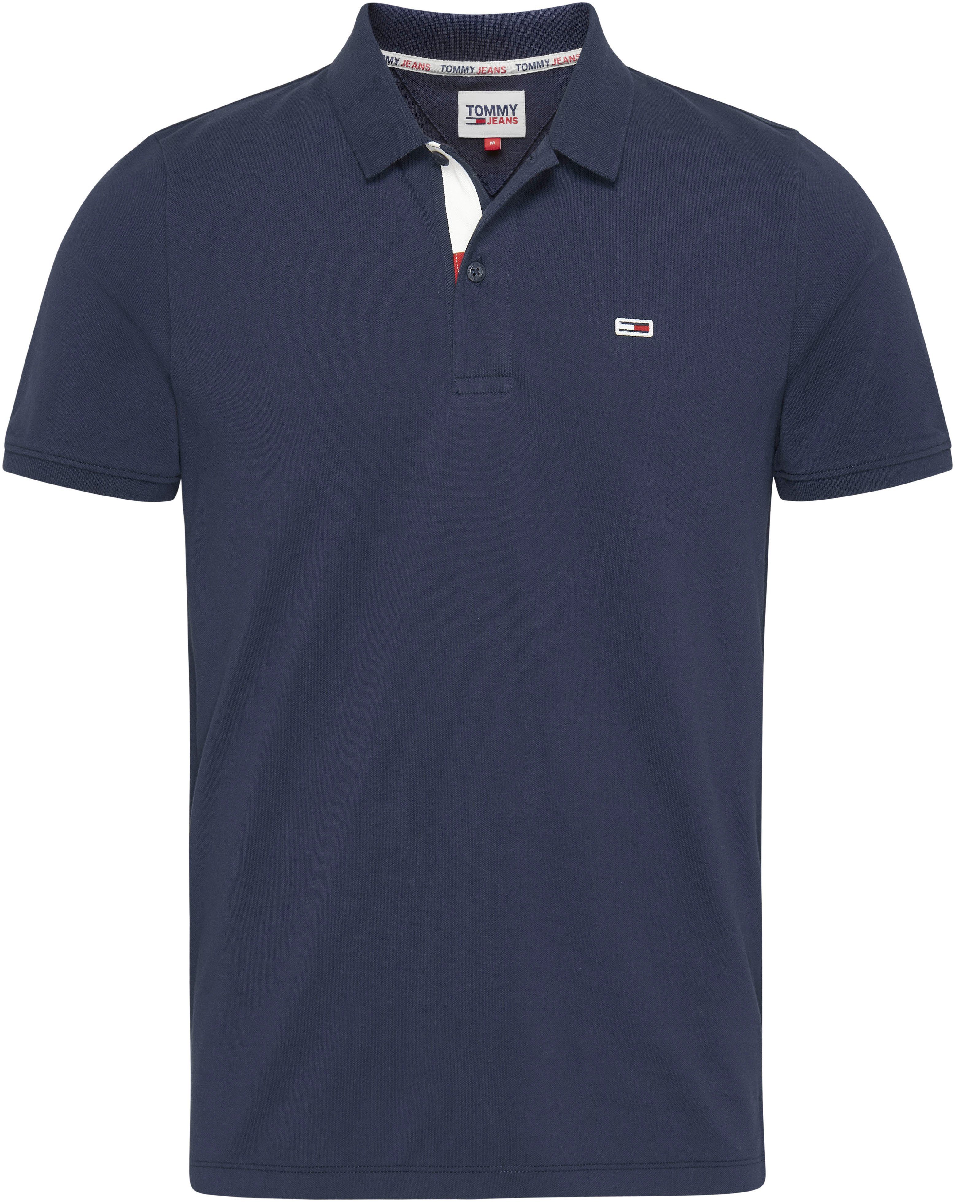 TOMMY JEANS Poloshirt TJM SLIM PLACKET POLO