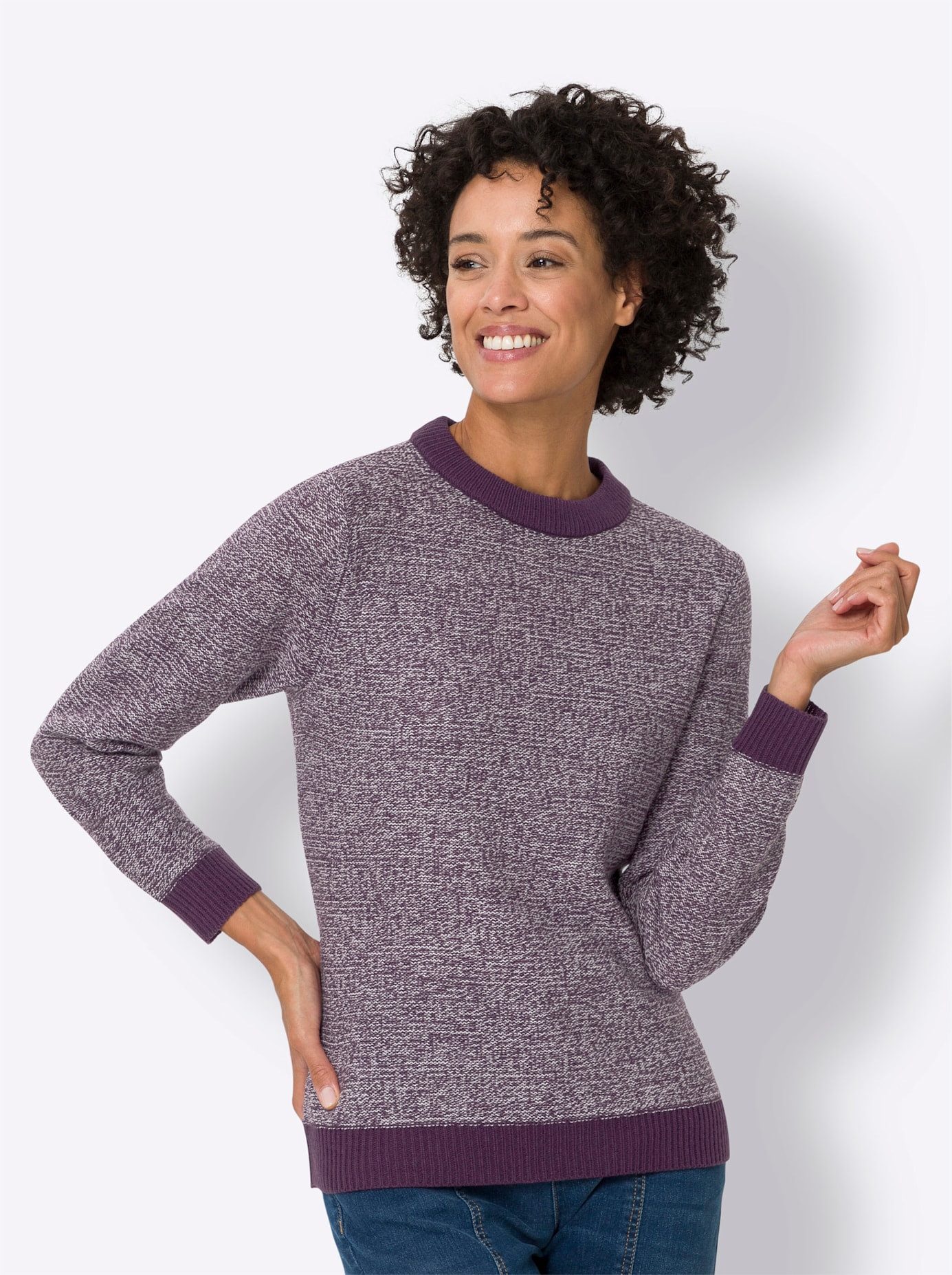 Classic Basics Gebreide Trui met lange mouwen