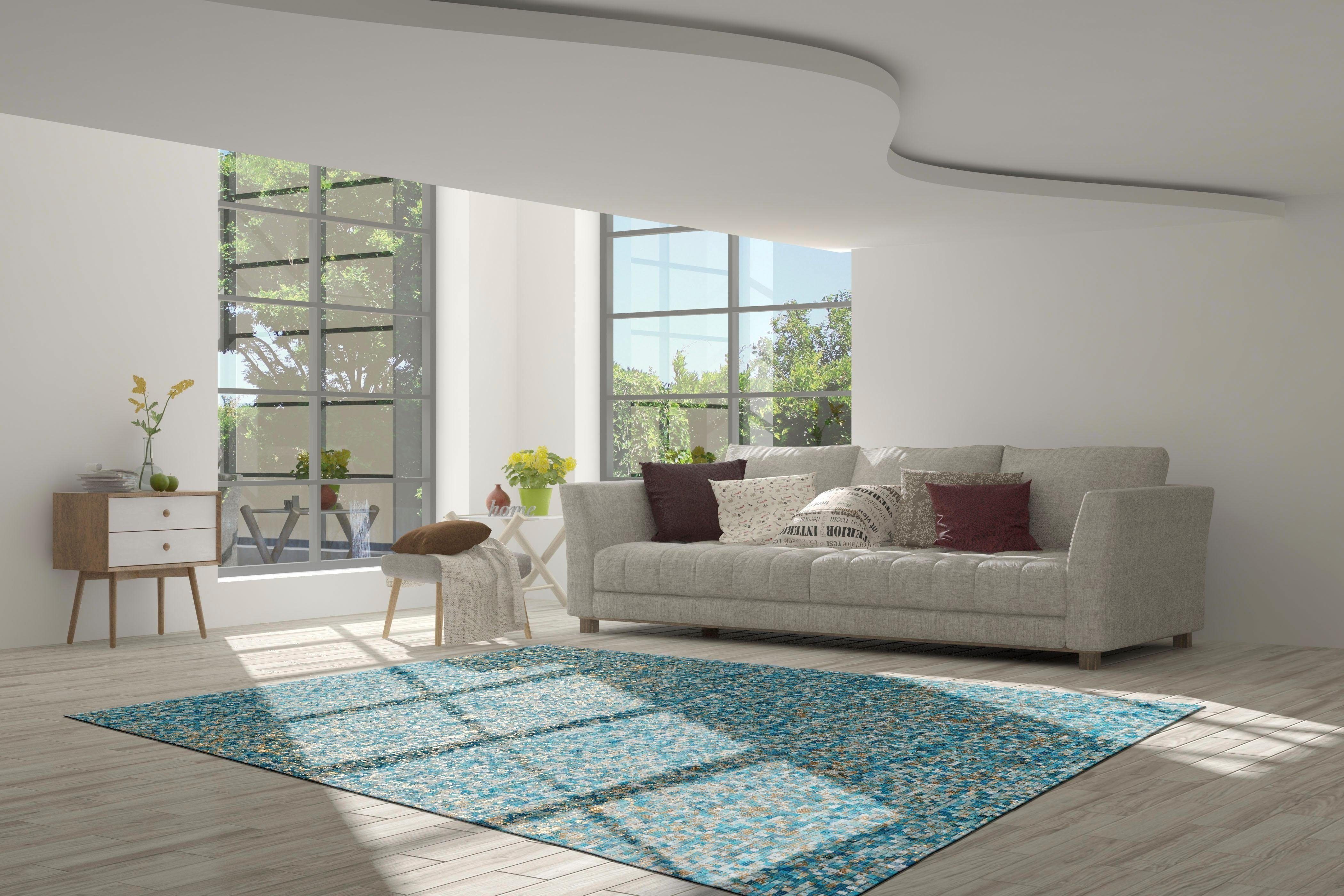 calo-deluxe Vachtvloerkleed Vezzana 615 echte runderhuid, woonkamer