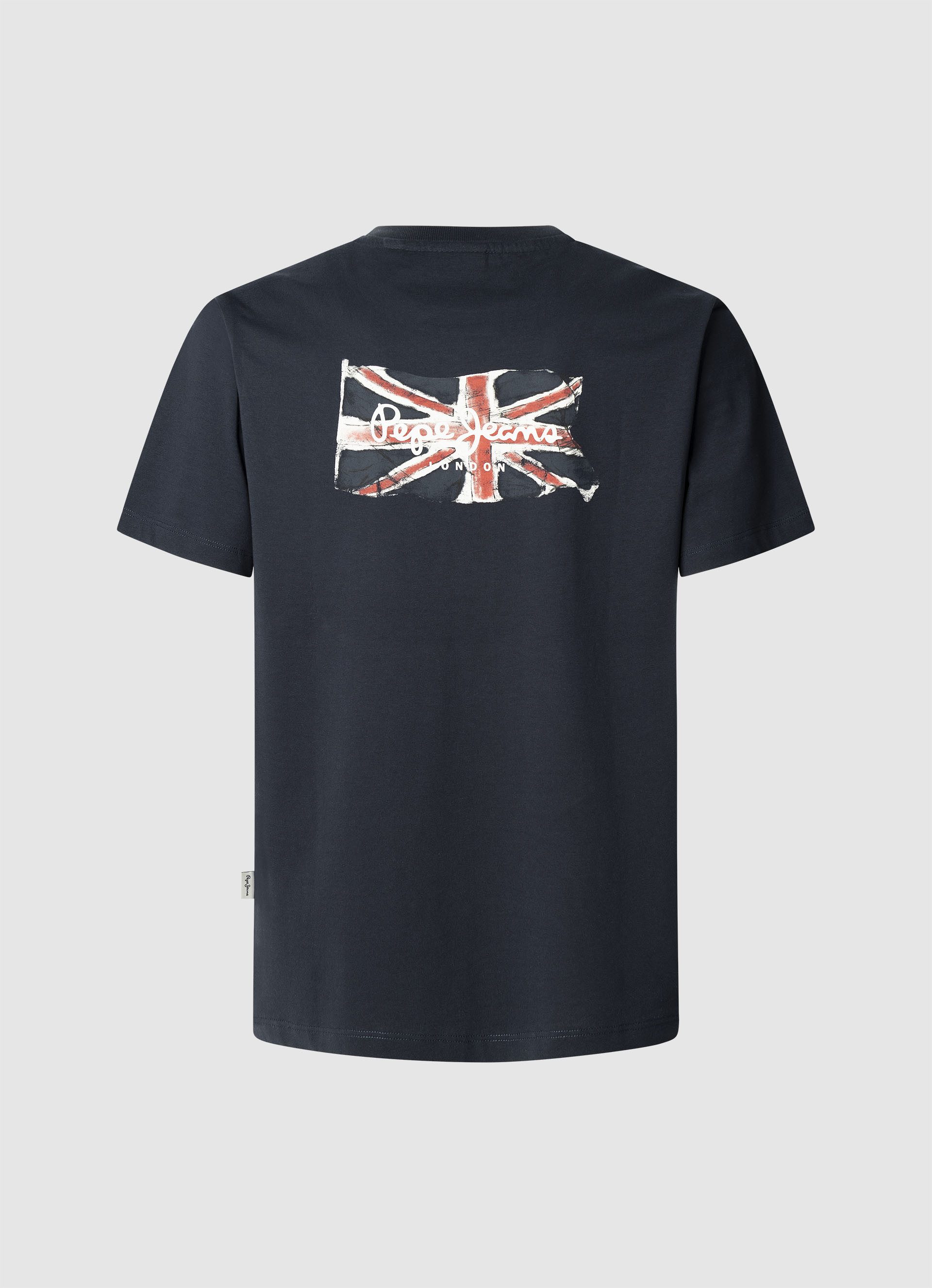 Pepe Jeans T-shirt BACK CLAG met print op de achterkant