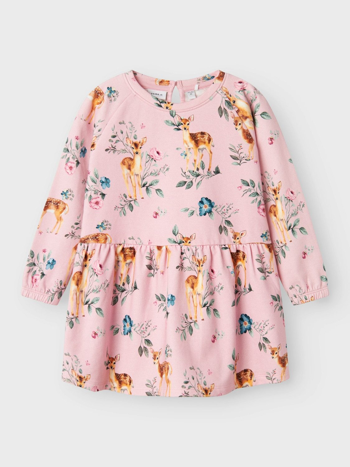 Name It Sweatjurk NMFOJETTE SWEAT DRESS BRU