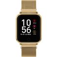 reflex active smartwatch serie 6, ra06-4062 goud
