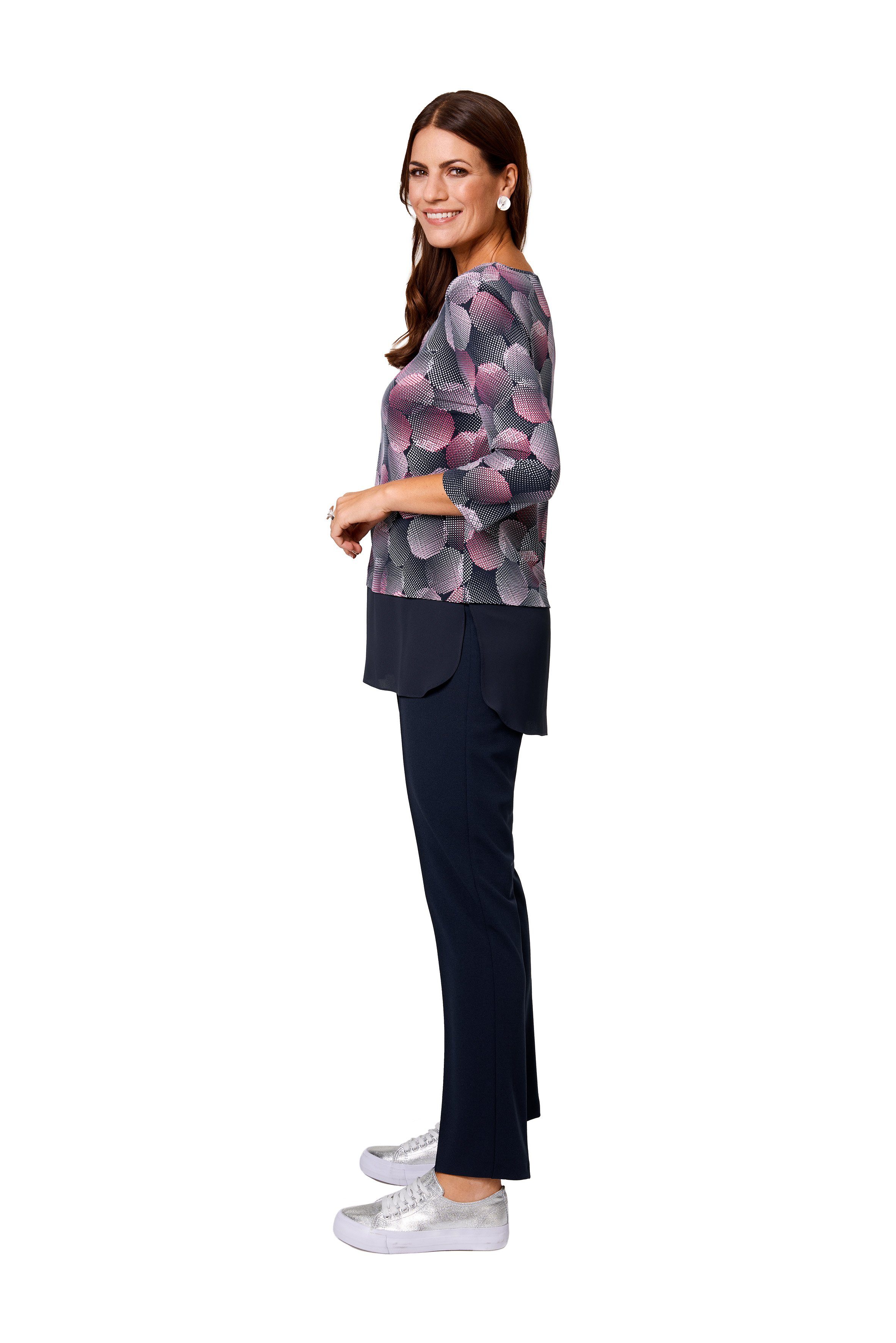 HERMANN LANGE Collection Shirt Blouseshirt met patroon