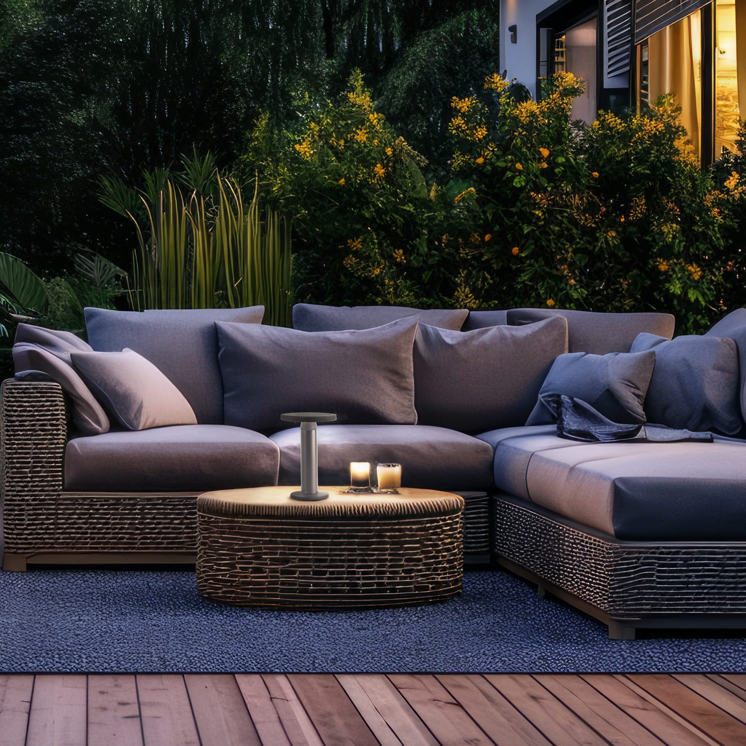 Brilliant Leuchten Led-tafellamp voor buiten Magua