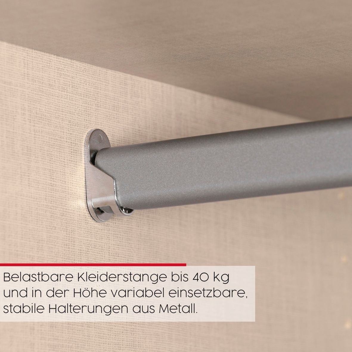 rauch Schuifdeurkast Kledingkast kast garderobe slaapkamerkast SCALE-LINE edel uiterlijk met buikband in corpuskleur spiegelfront made in germany
