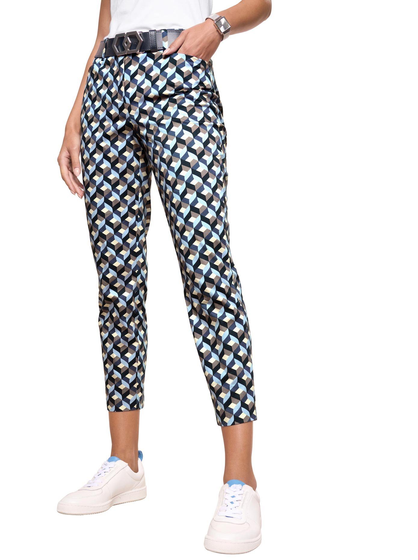 heine Geweven broek