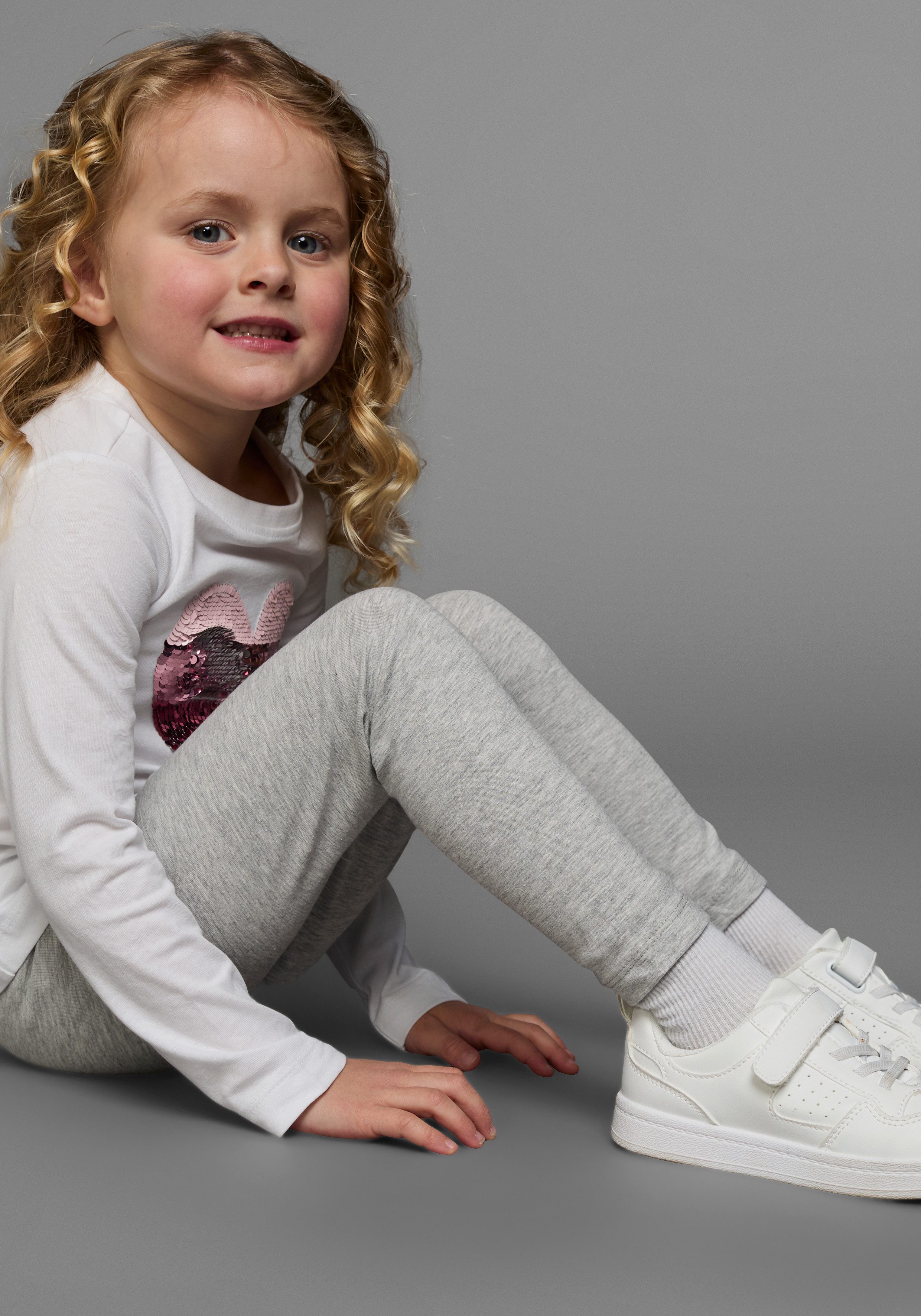 KIDSWORLD Legging 2-pack leggings voor kleine meisjes (set, 2-delig)
