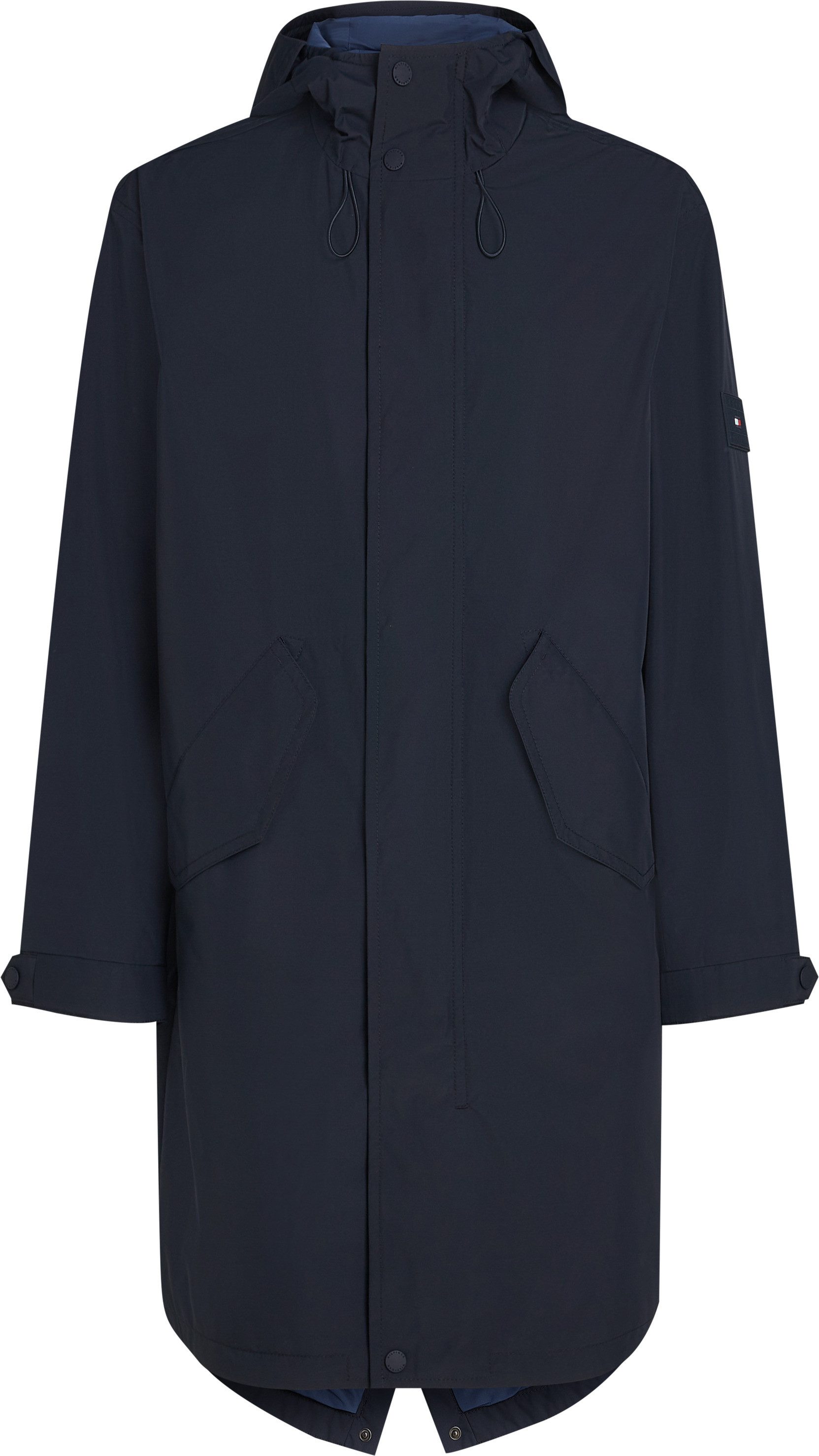 Tommy Hilfiger Parka PACKABLE PARKA Winterjas, outdoorjas oversized, vaste capuchon, waterafstotend, reg