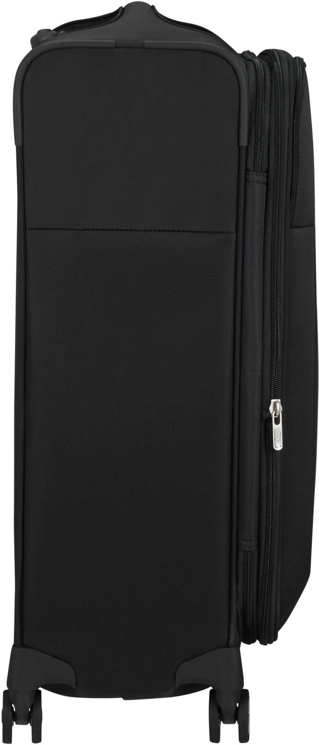 Samsonite Zachte bagage trolley D'LITE, verschillende maten en kleuren Reiskoffer zachte schaal koffer TSA-cijferslot in klassiek ontwerp