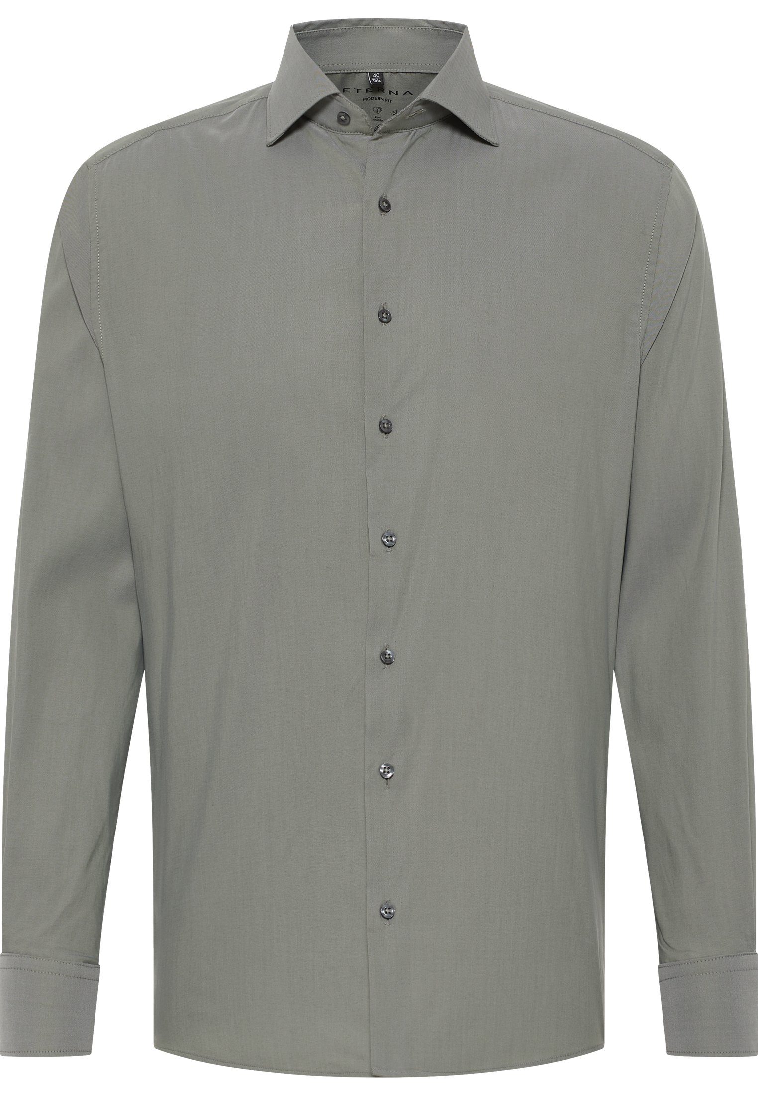 Eterna Overhemd met lange mouwen MODERN FIT EASY IRON (gemakkelijk te strijken)
