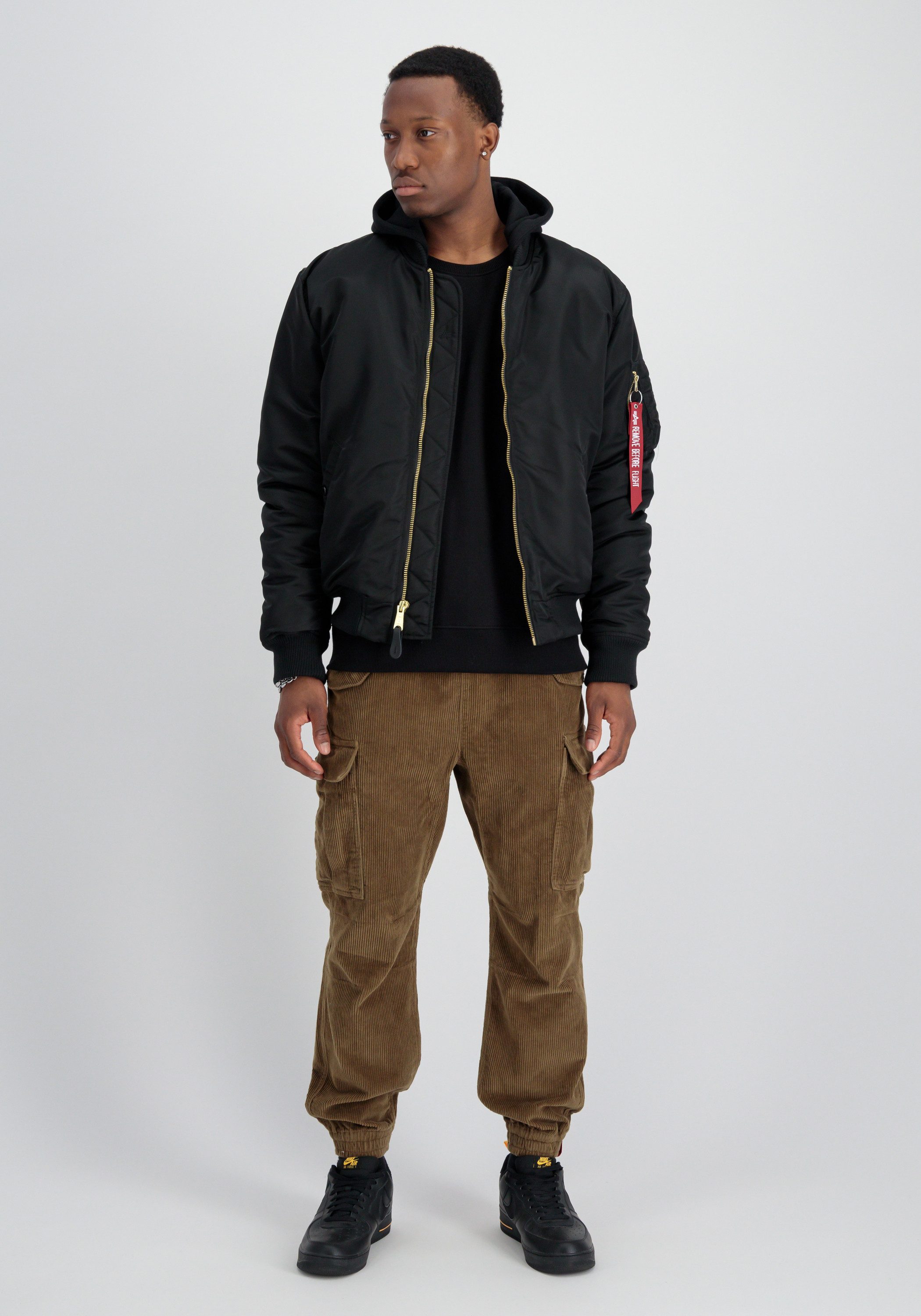 Alpha Industries Bomberjack Alpha Industries Mannen - Bomberjacks MA-1 Zip Kap Achter EMB