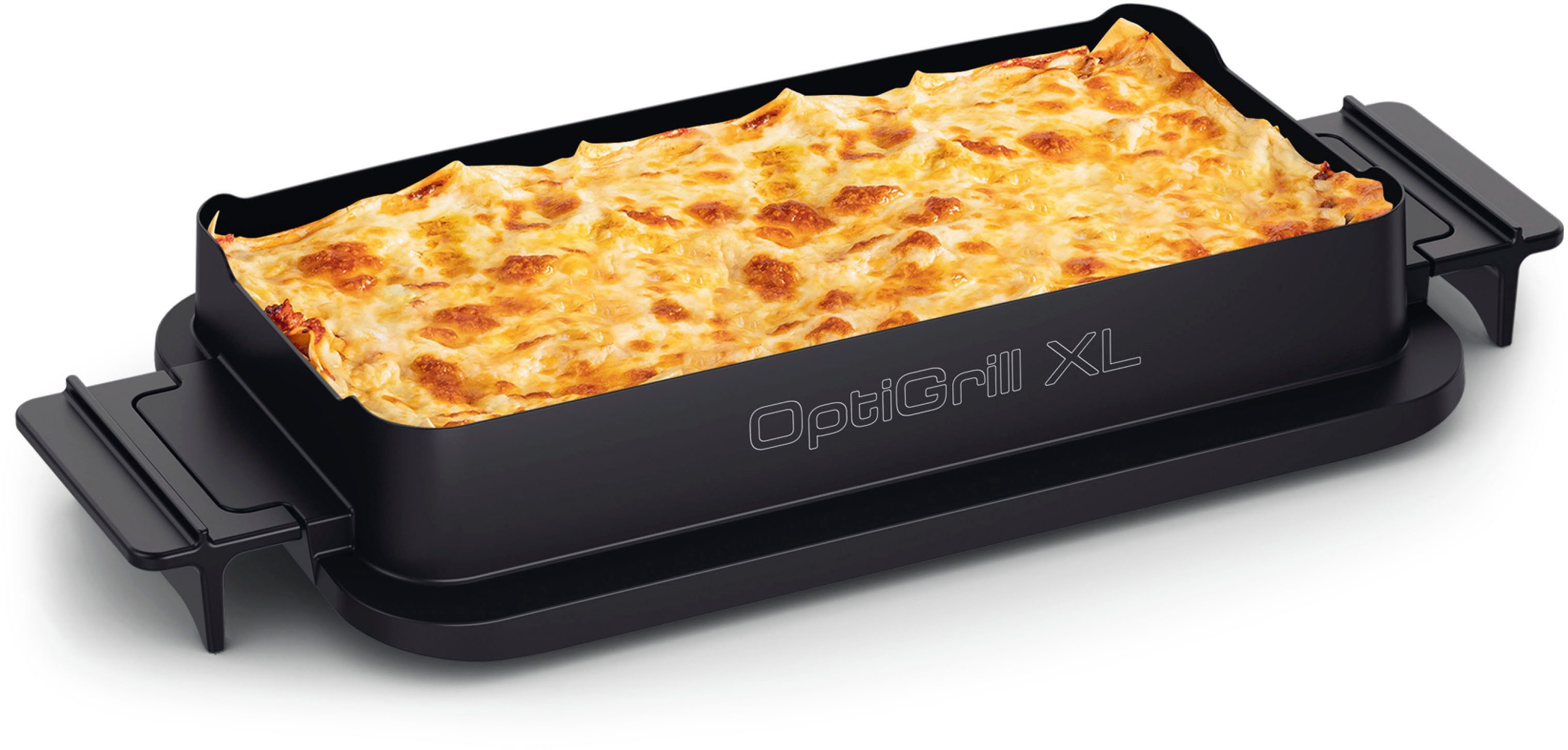 Tefal Bakinzet XA7358 OptiGrill bakplaat XL compact met optigrill 2in1 xl, anti-aanbaklaag aluminium drukgiet (1-delig)