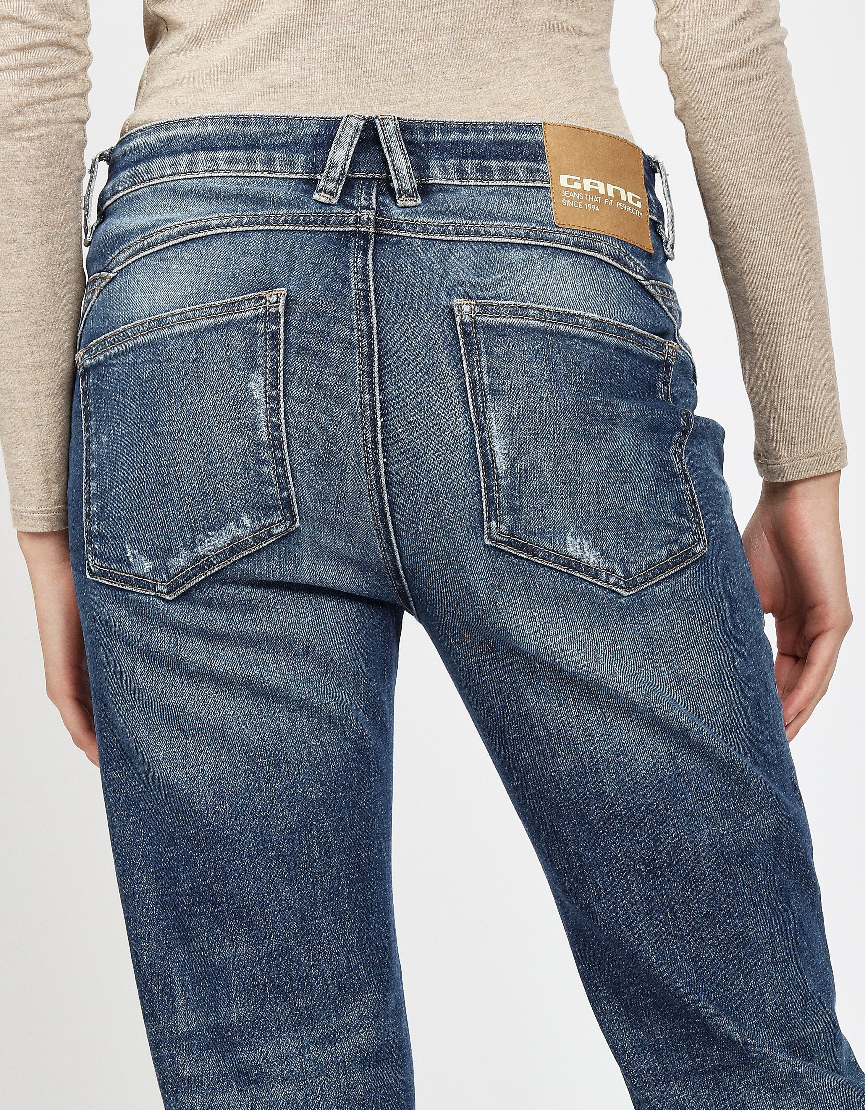 GANG Loose fit jeans 94BO CROPPED