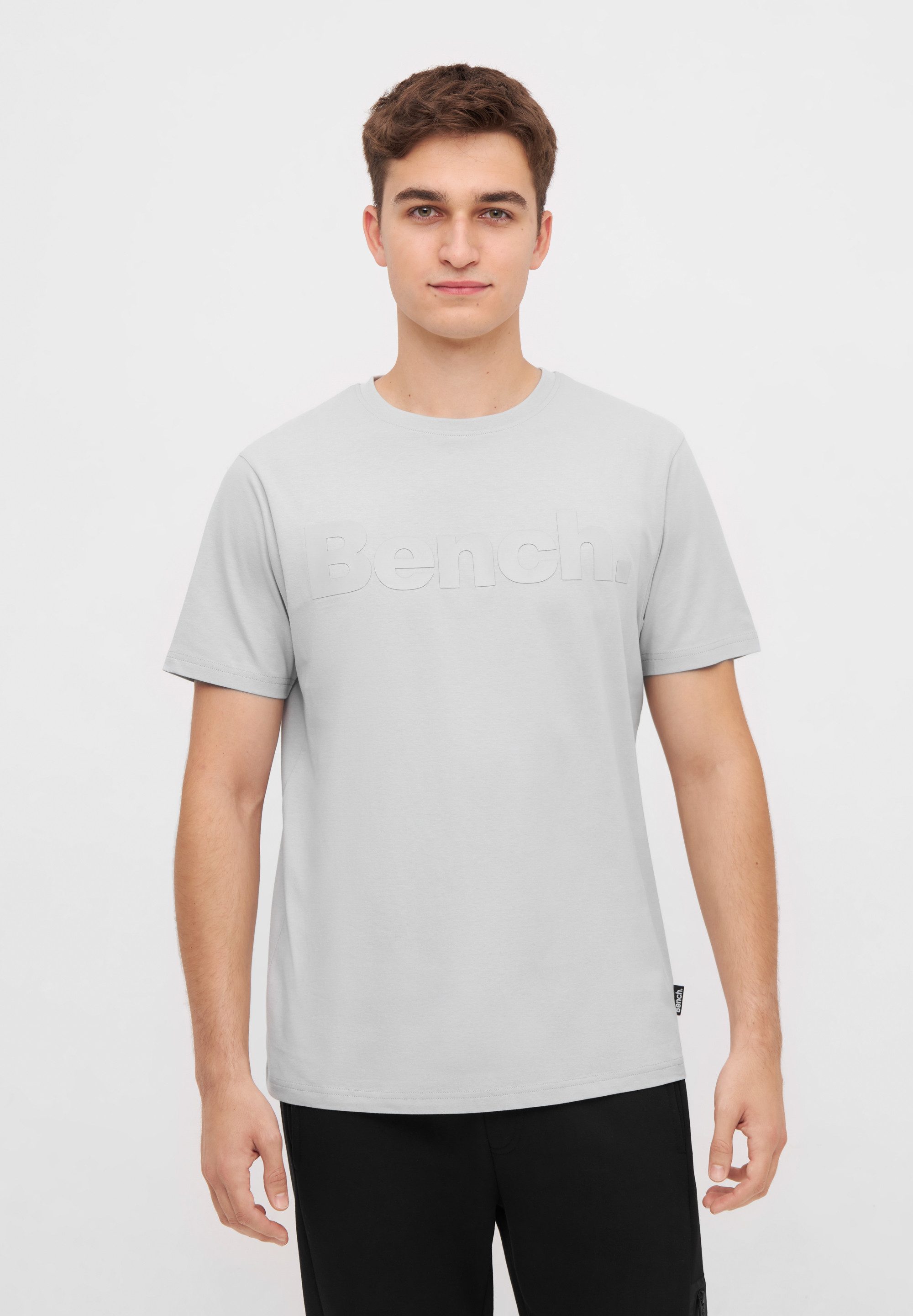 Bench. Shirt met korte mouwen WORSLEY heren t-shirts maat 52 grijs