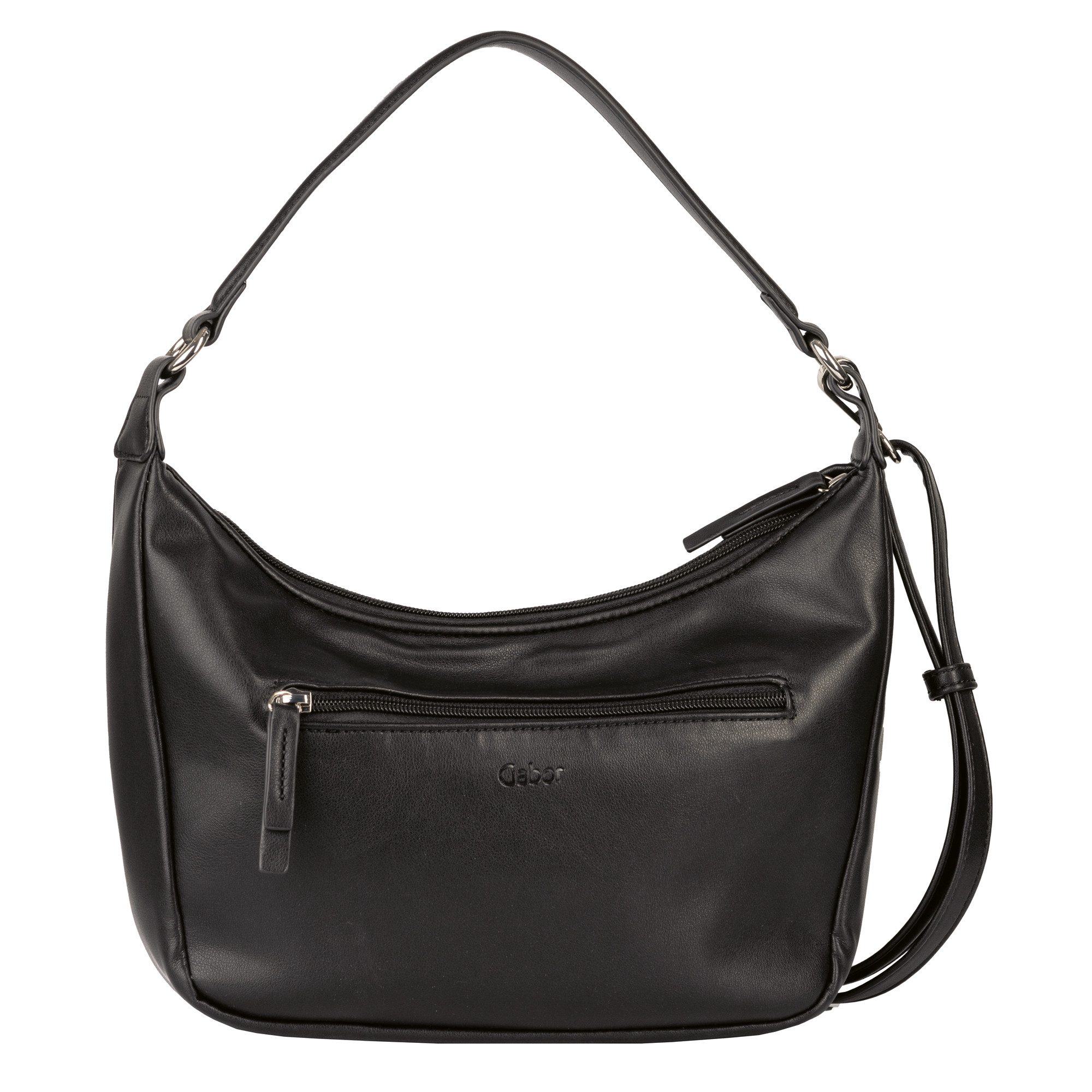 Gabor Hobo-tas Dyana van zacht materiaal zorgvuldig in golvende look gesmokt