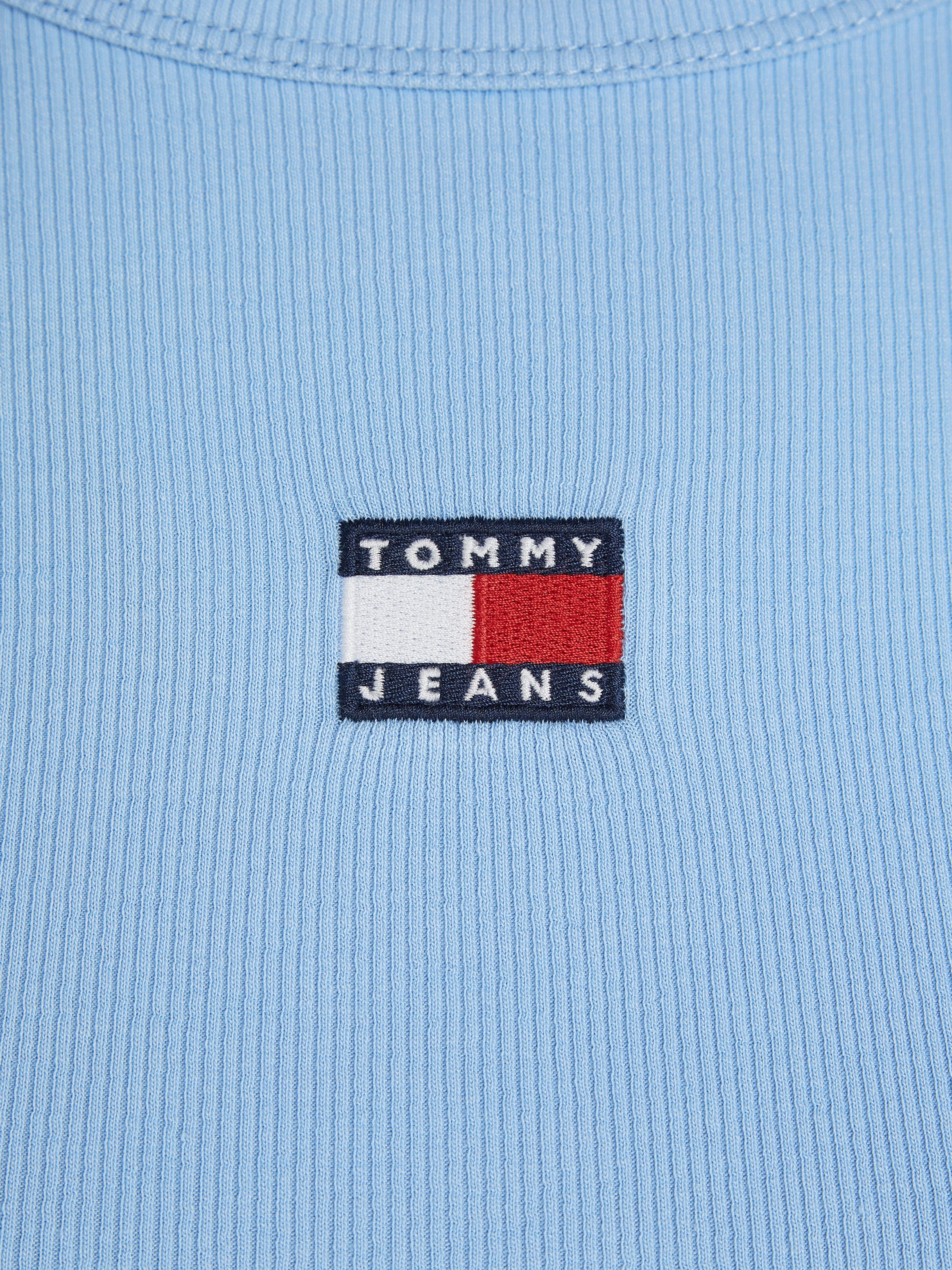 TOMMY JEANS T-shirt TJW SLIM BADGE RIB TEE