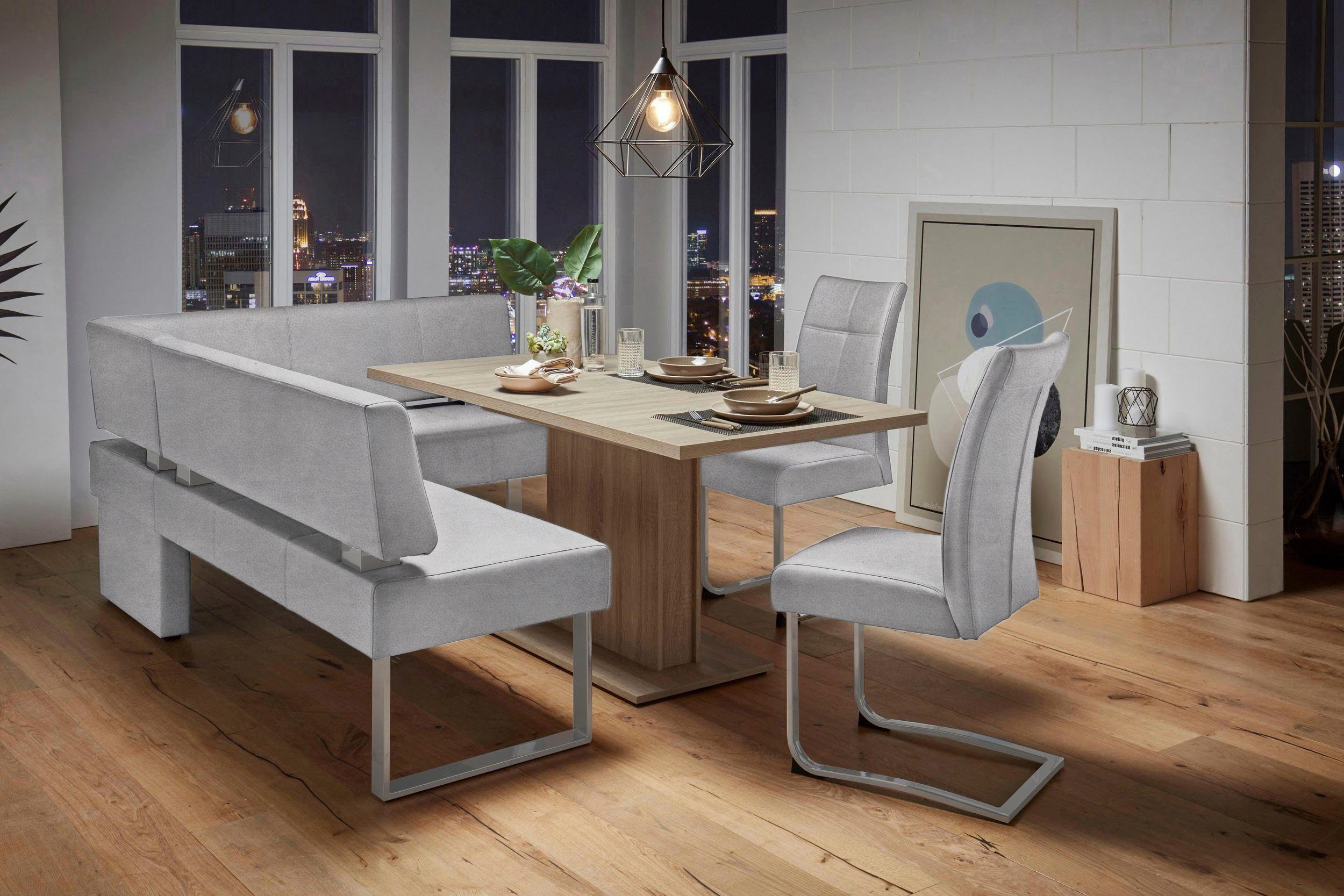 Home affaire Hoekbank RAB in 2 breedten (180 of 200 cm), bekleding in verschillende kwaliteiten