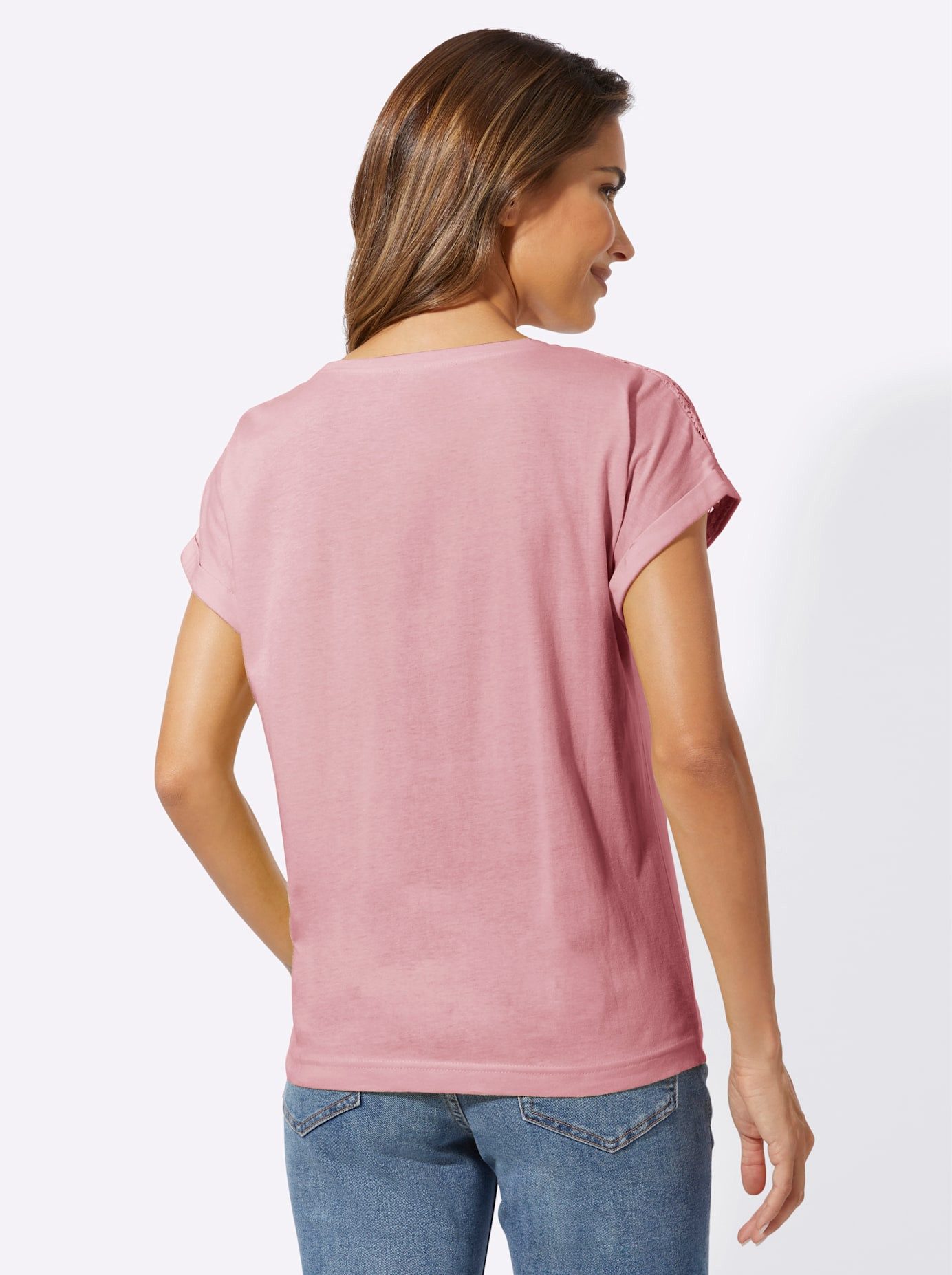Classic Basics Shirt met ronde hals (1-delig)