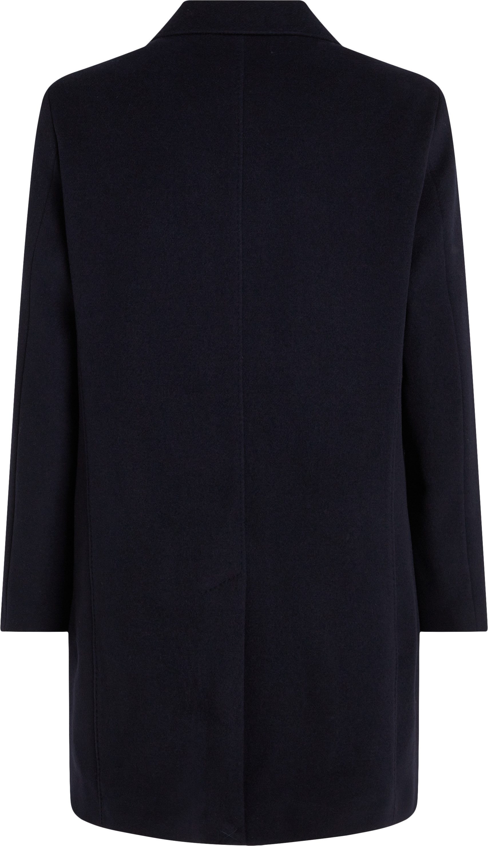 Tommy Hilfiger Wollen jas BT-WOOL MIX COAT-B in grote maten, met hoogwaardige knopen