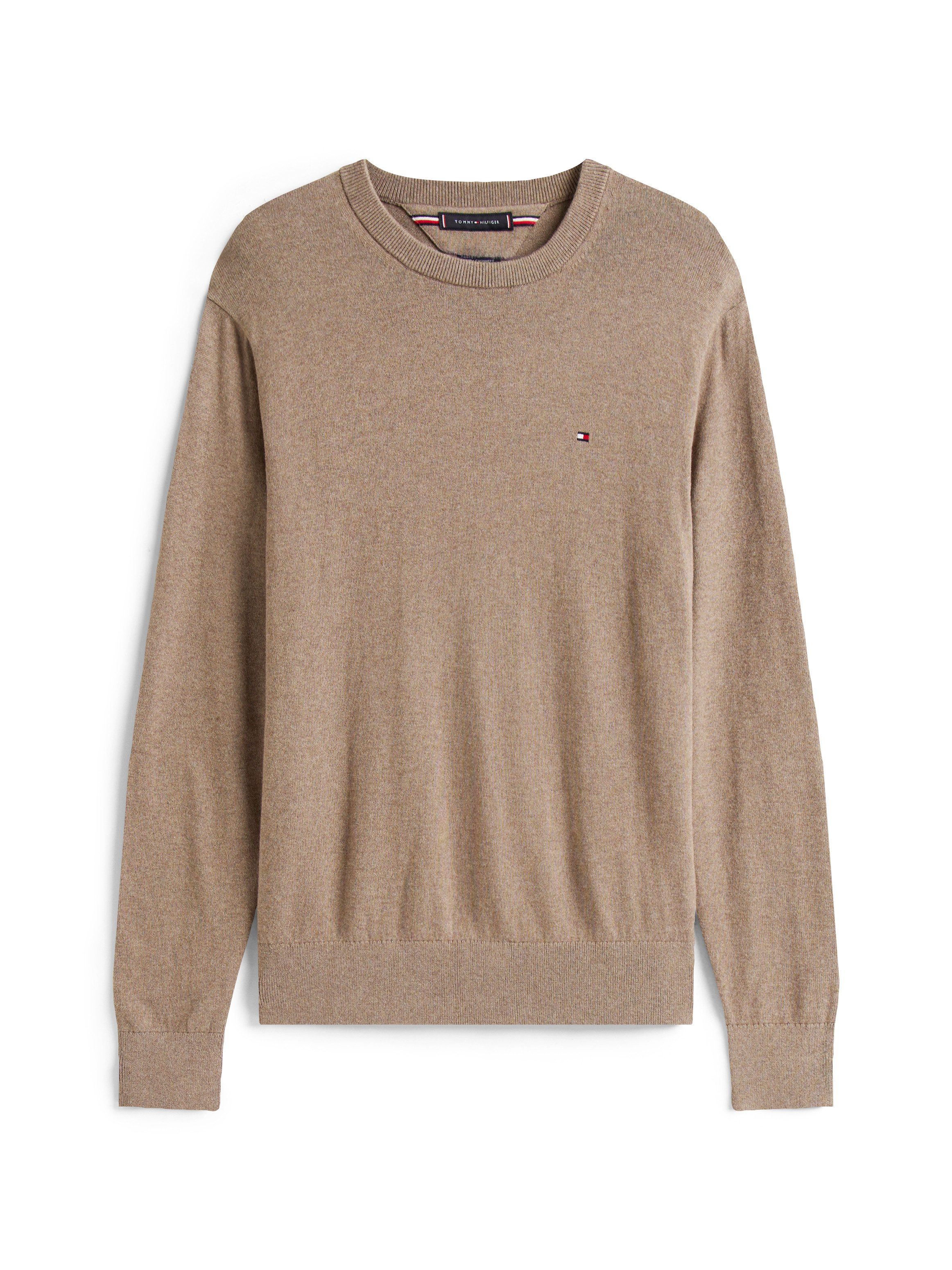 Tommy Hilfiger Trui met ronde hals PIMA ORG CTN CASHMERE CREW NECK