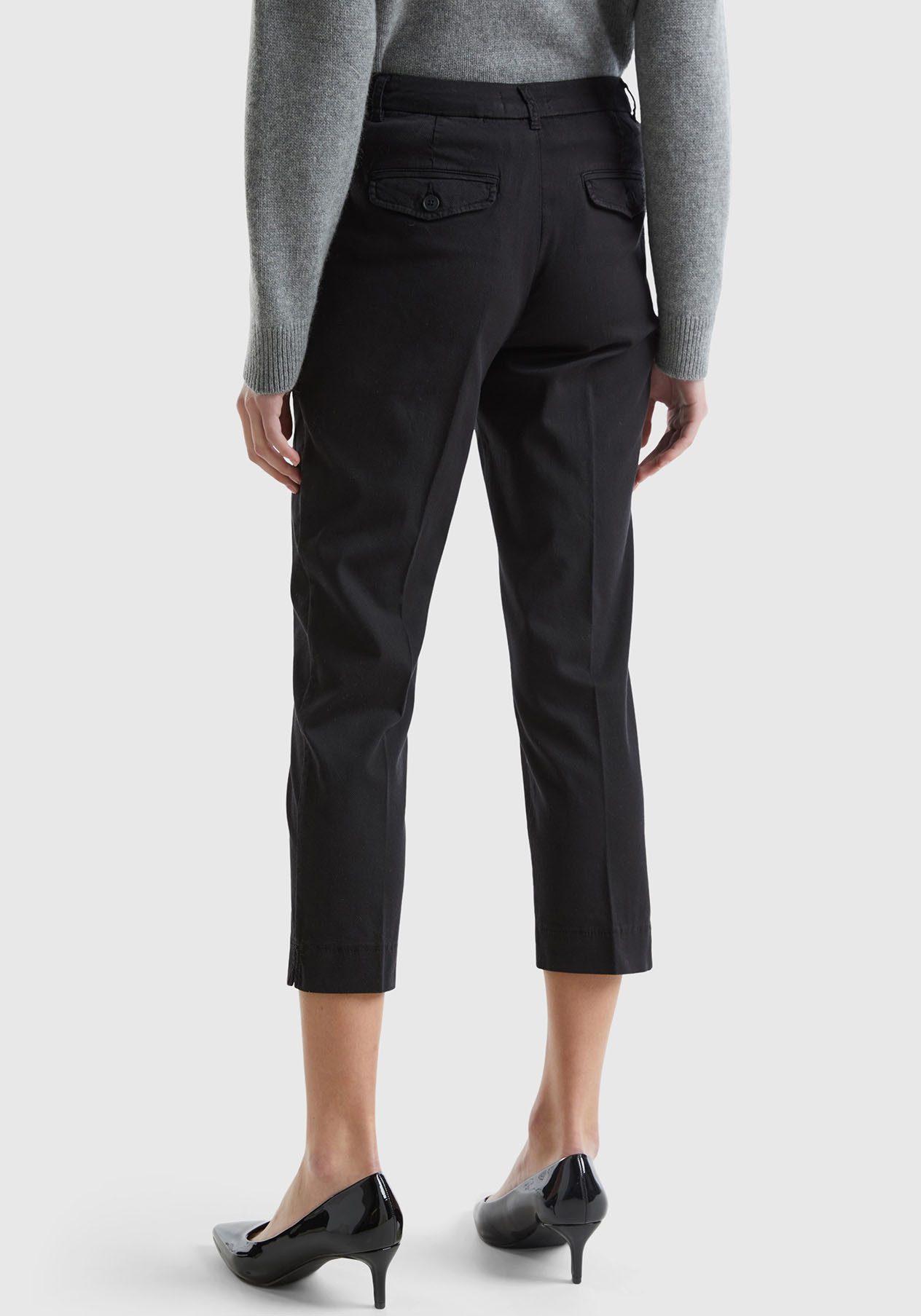 United Colors of Benetton Five-pocketsbroek met persplooien