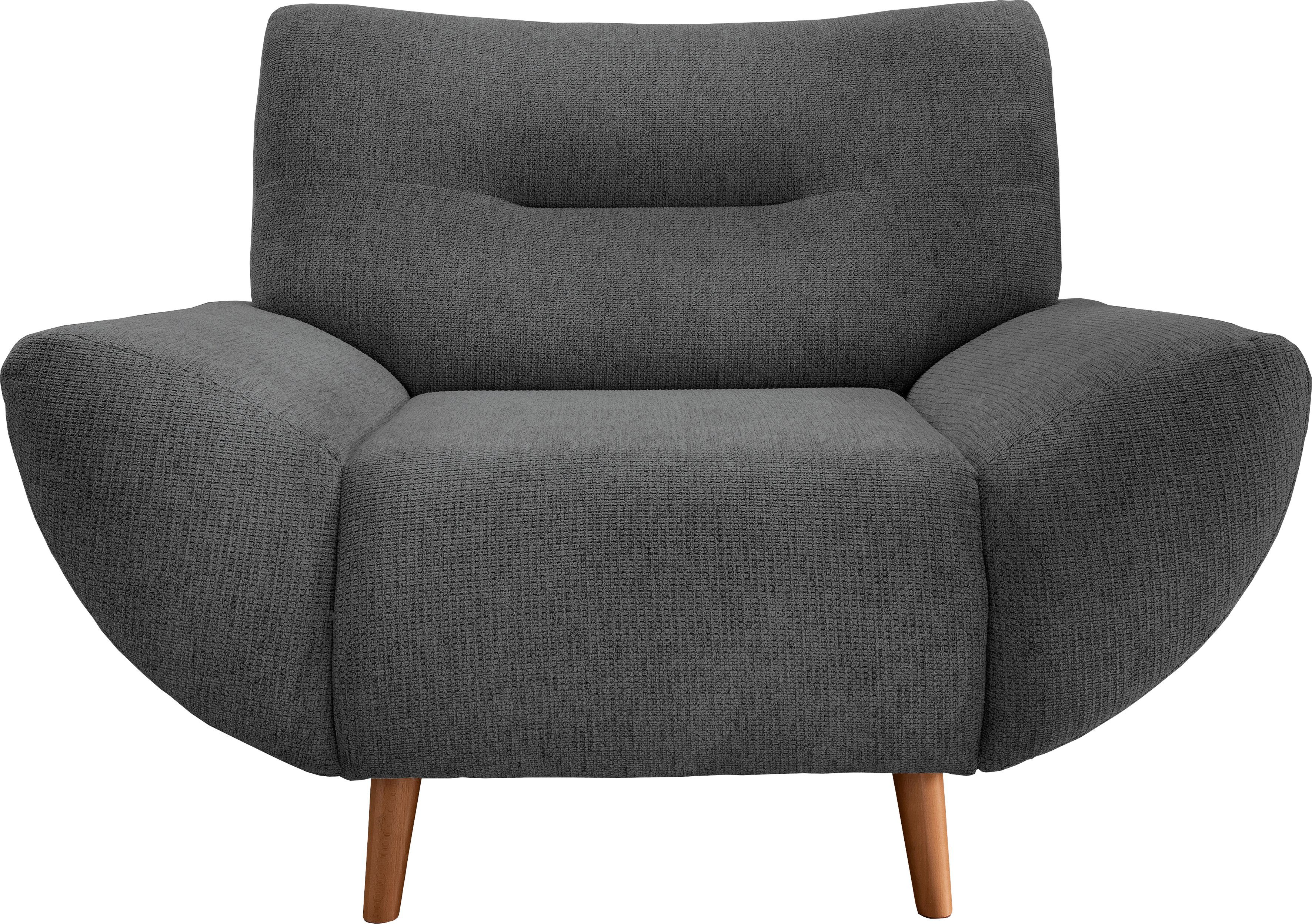 INOSIGN Zithoek Drago elegant en tijdloos, comfortabel, moderne vormtaal leverbaar als fauteuil/hoekbank, diverse stoffen, incl. 2 sierkussens (set, 3-delig)