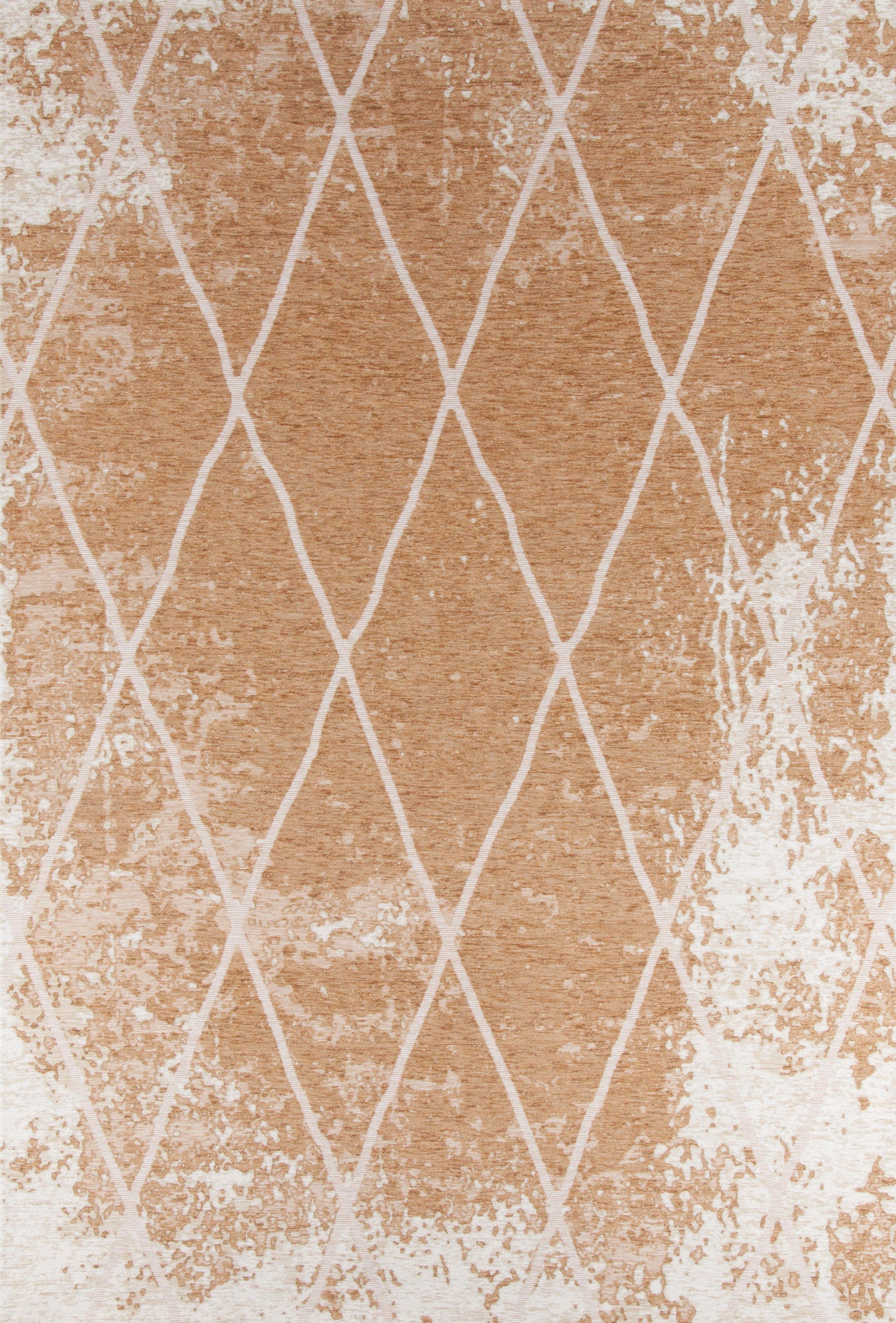TOM TAILOR HOME Vloerkleed Fine Lines Platweefsel, geruit design, ideaal in de woonkamer & slaapkamer