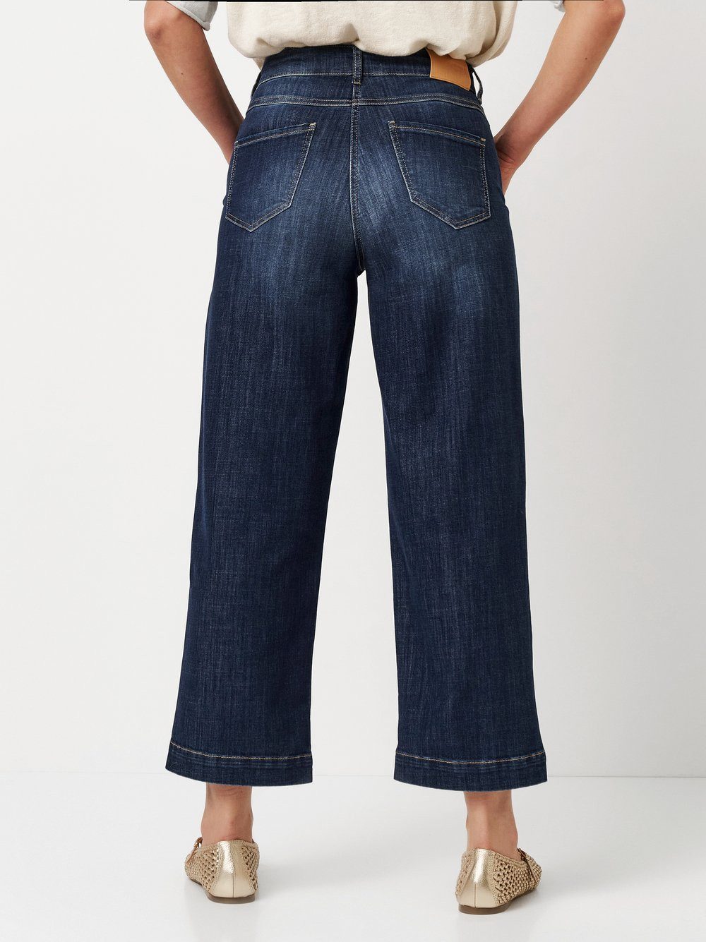 TONI Wijde jeans Liv Culotte Culotte met stretch