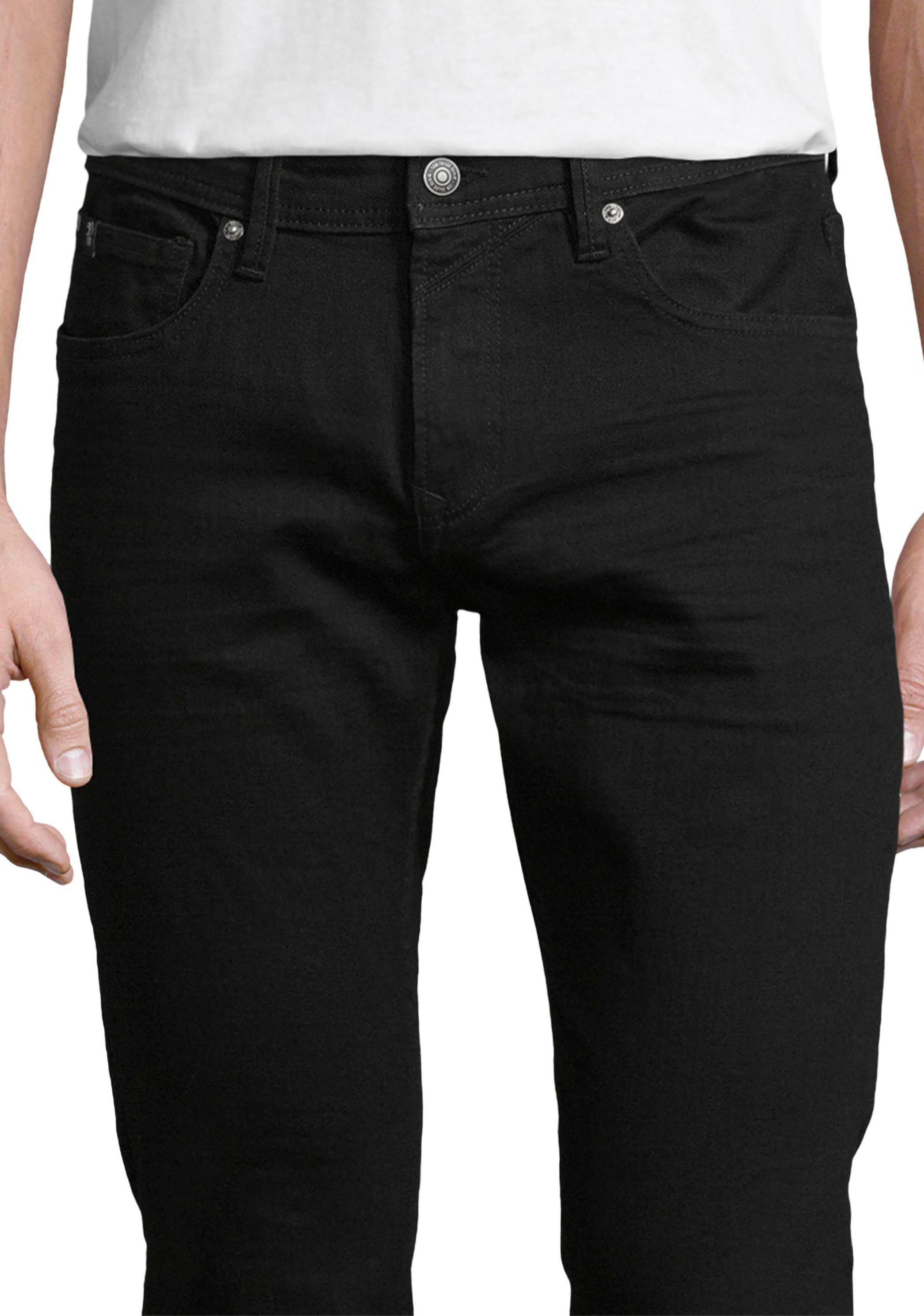 Tom Tailor Denim 5-pocket jeans PIERS met geruit patroon