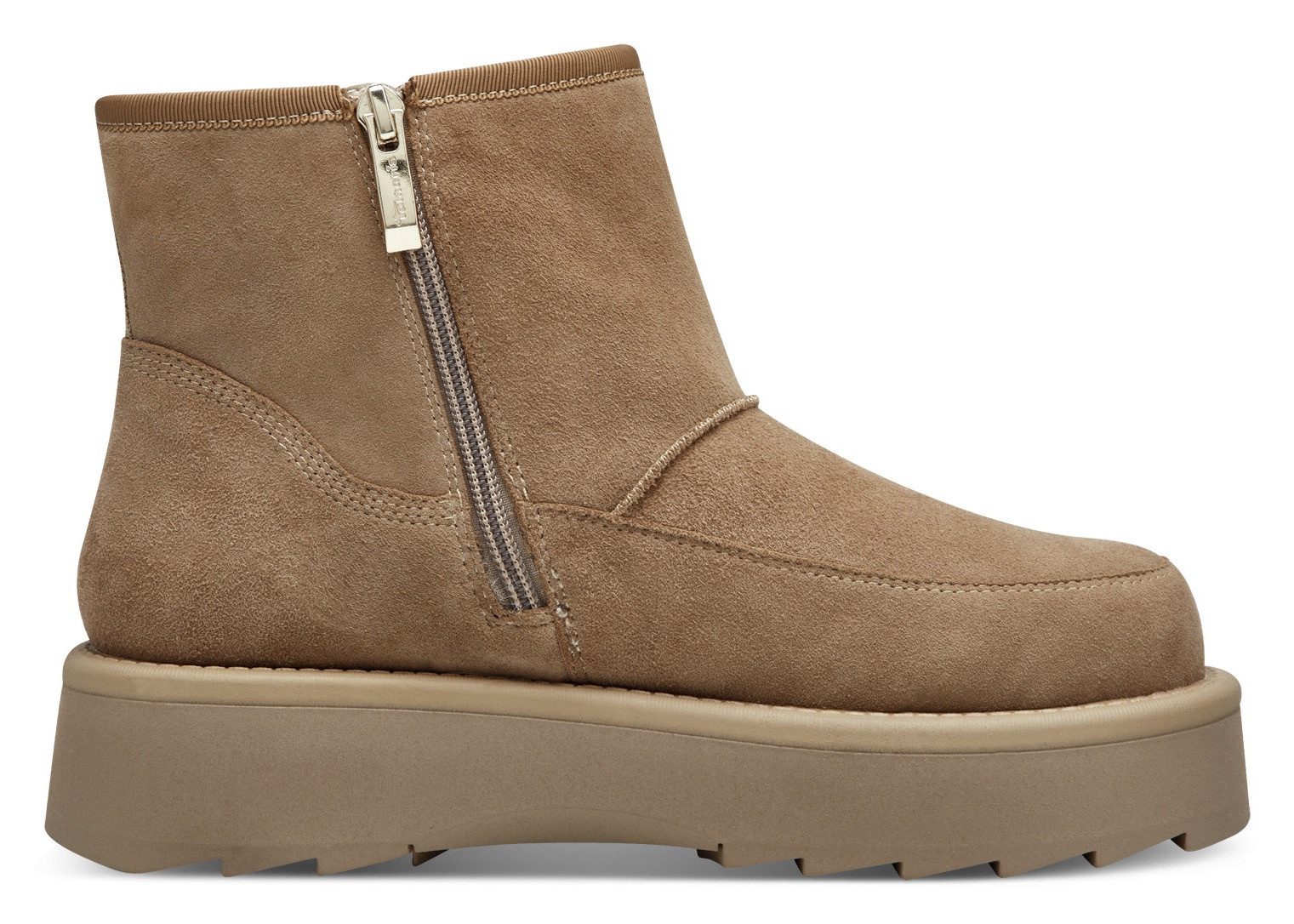 Tamaris Winterlaarzen , plateau, korte enkellaars, ankleboots met binnenrits