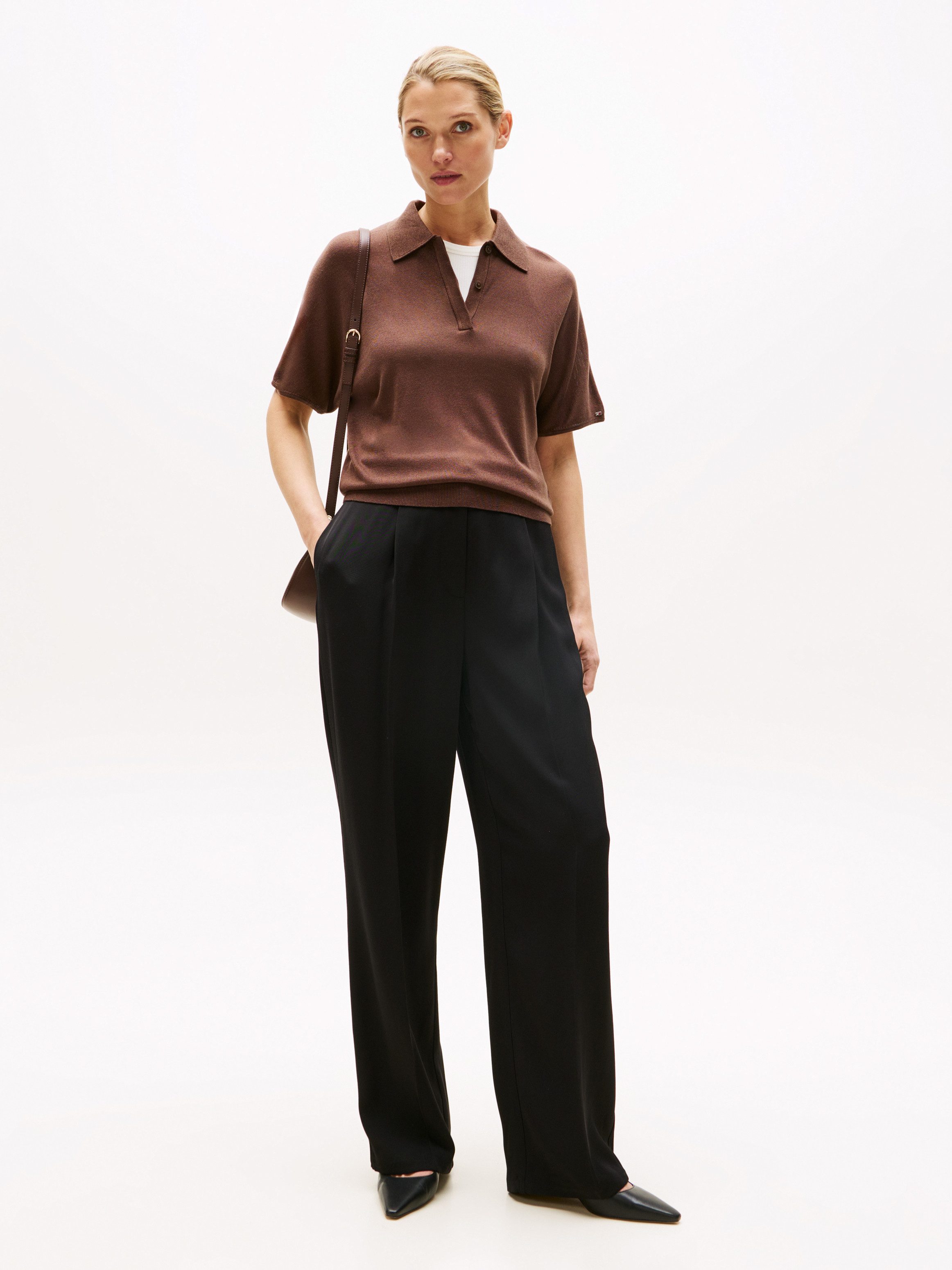 Tommy Hilfiger Geweven broek VIS TWILL RLXD STRAIGHT PANTS