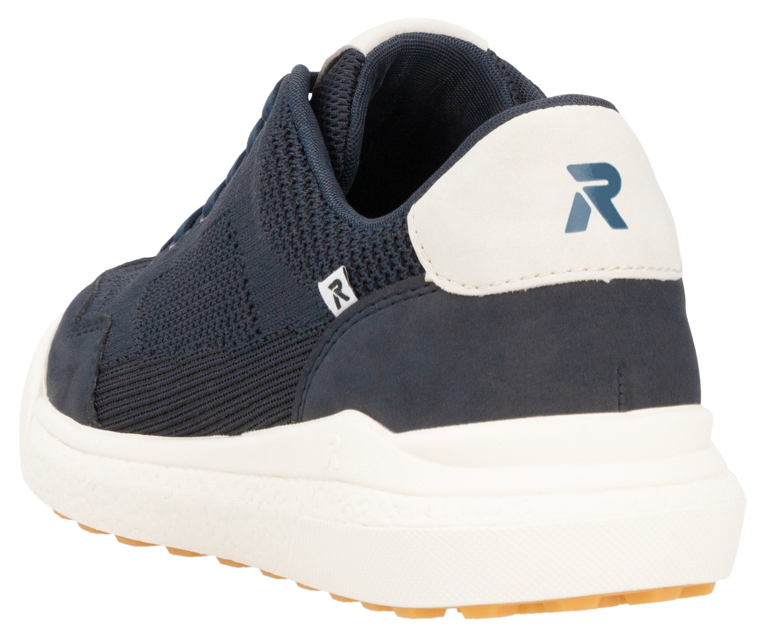 RIEKER Sport Sneakers CHESTER , veterschoen, lage schoen, vrijetijdsschoen met trendy loopzool