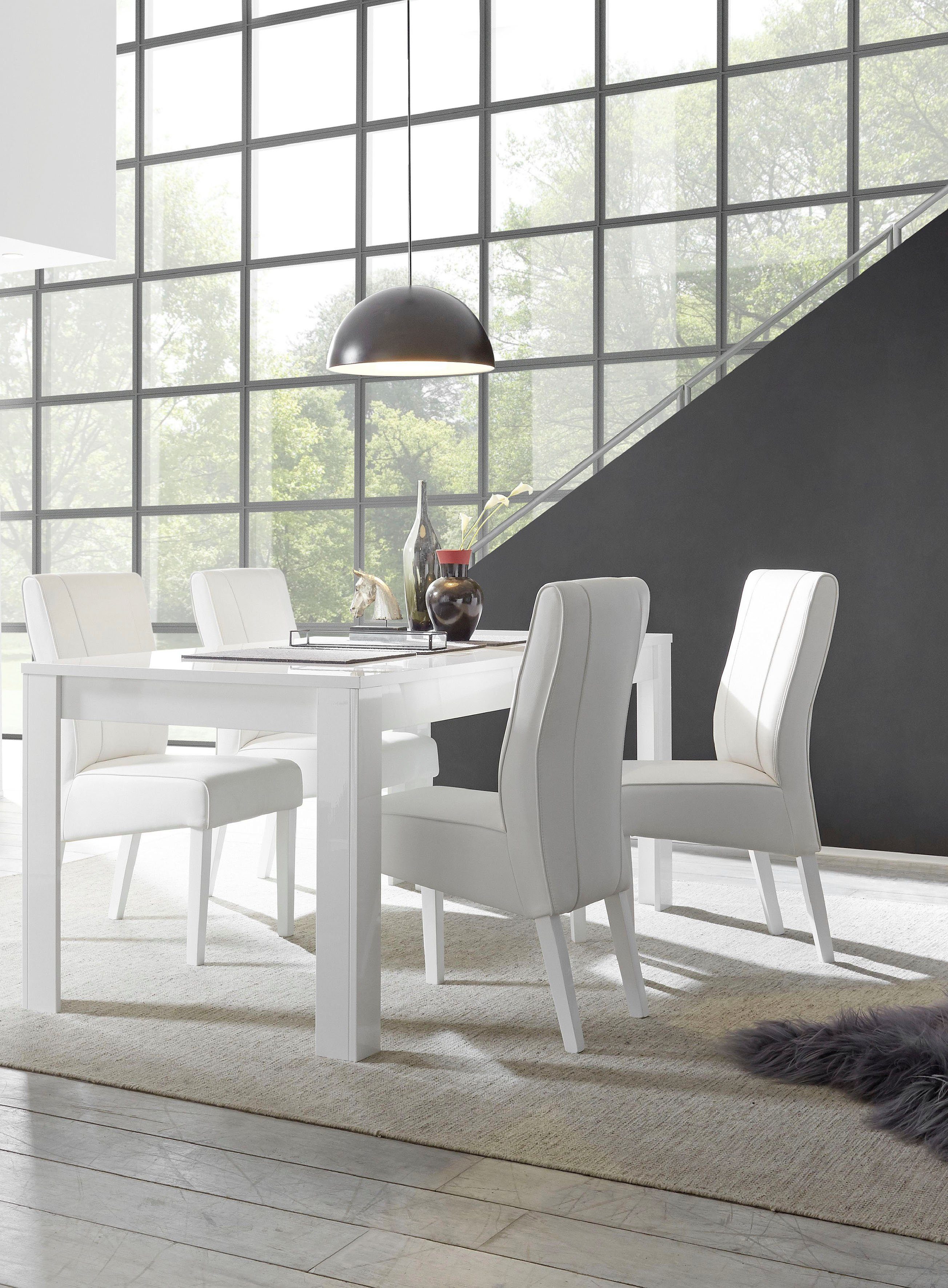 INOSIGN Eettafel Amalfi , breedte 180 cm, uit te breiden met insteekblad
