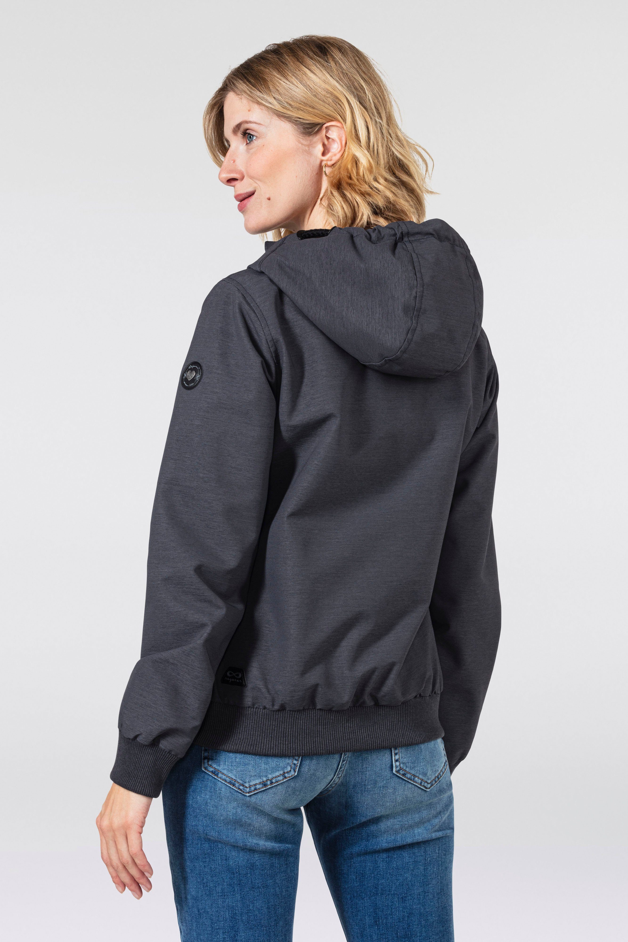 Ragwear Functioneel jack NUGGIE OMBRE O Tussenjas van waterafstotend materiaal