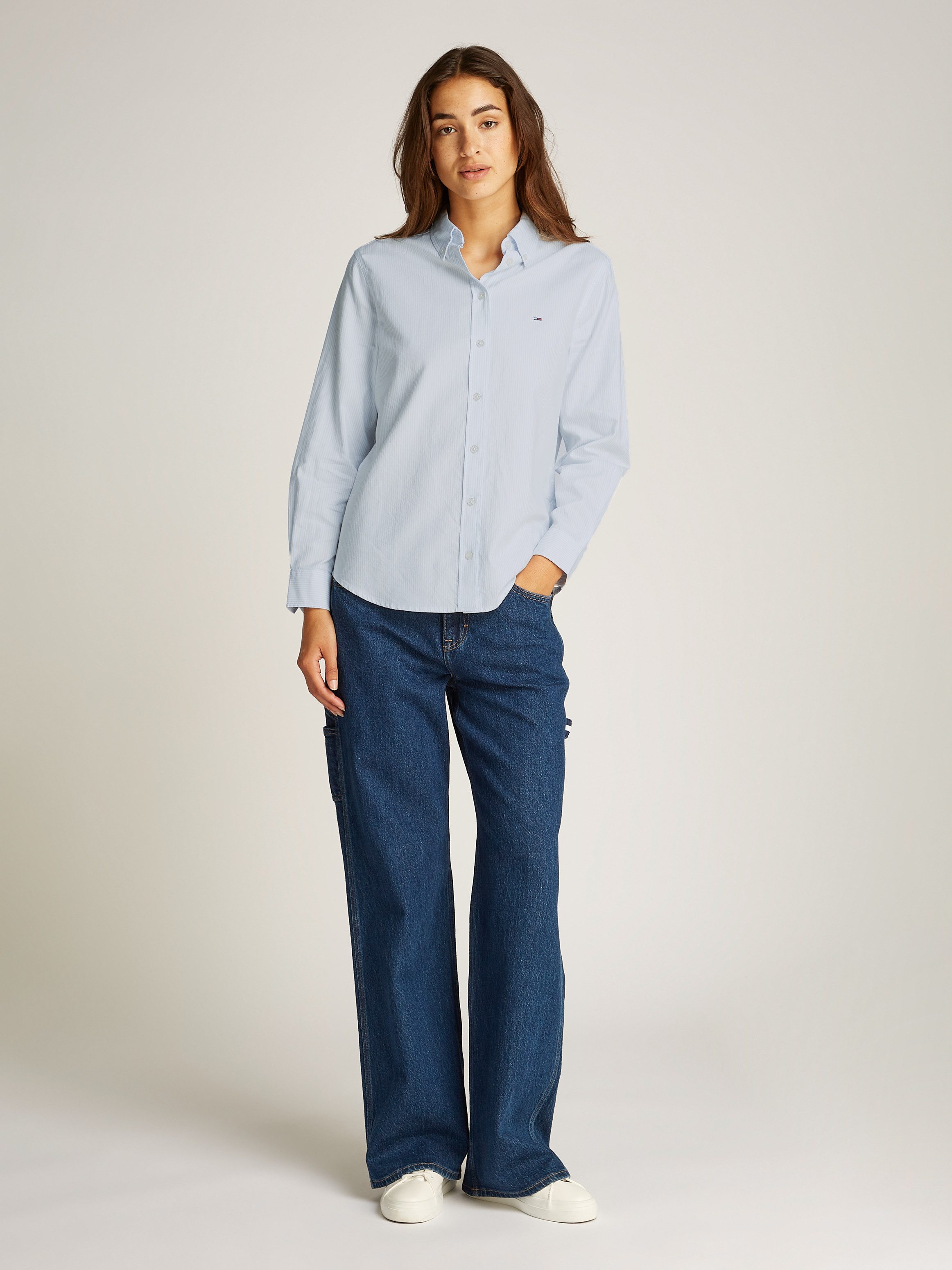 TOMMY JEANS Overhemdblouse TJW REG OXFORD SHIRT