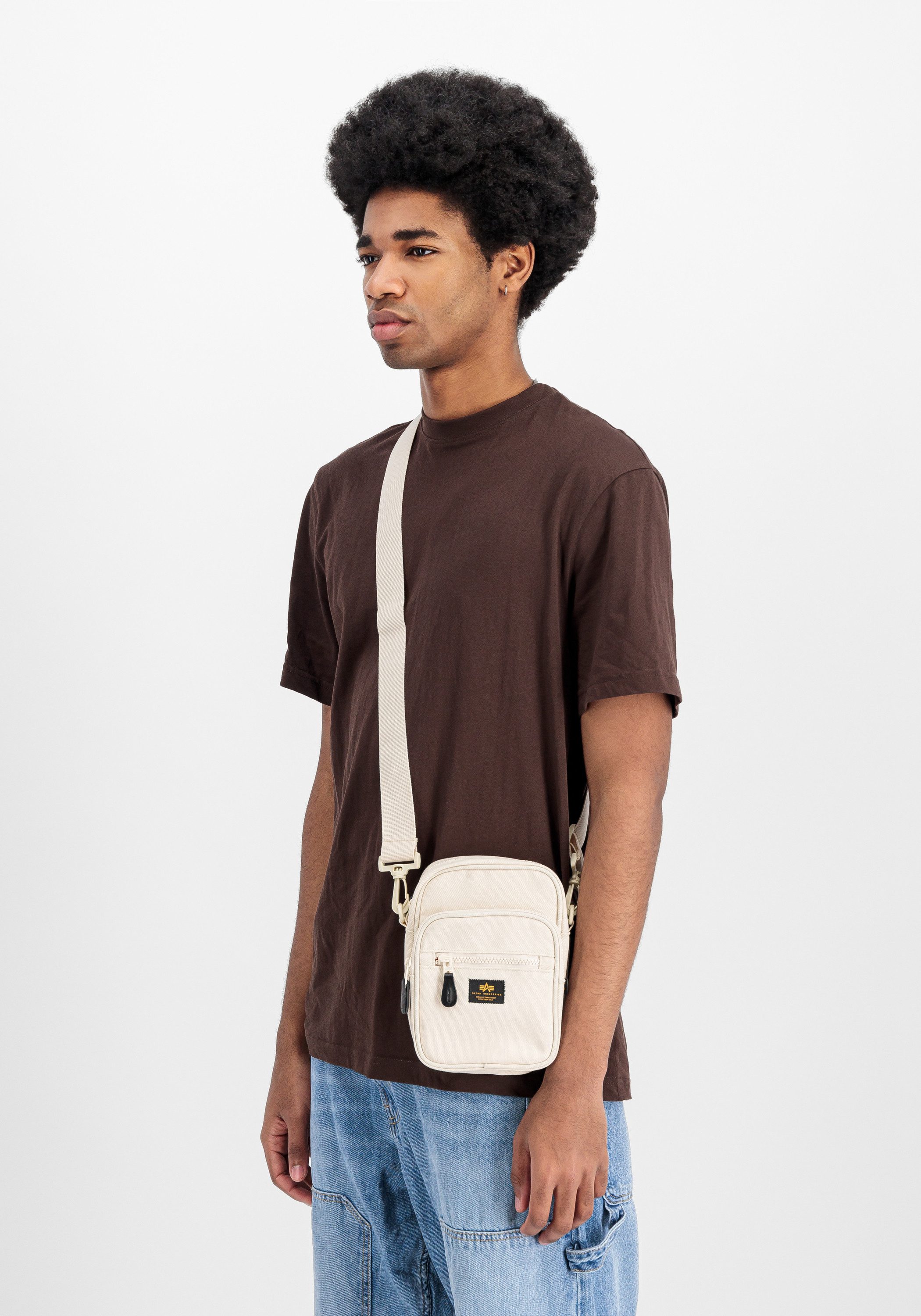 Alpha Industries Rugzak Alpha Industries Accessoires - Bags Label Messenger Bag Small