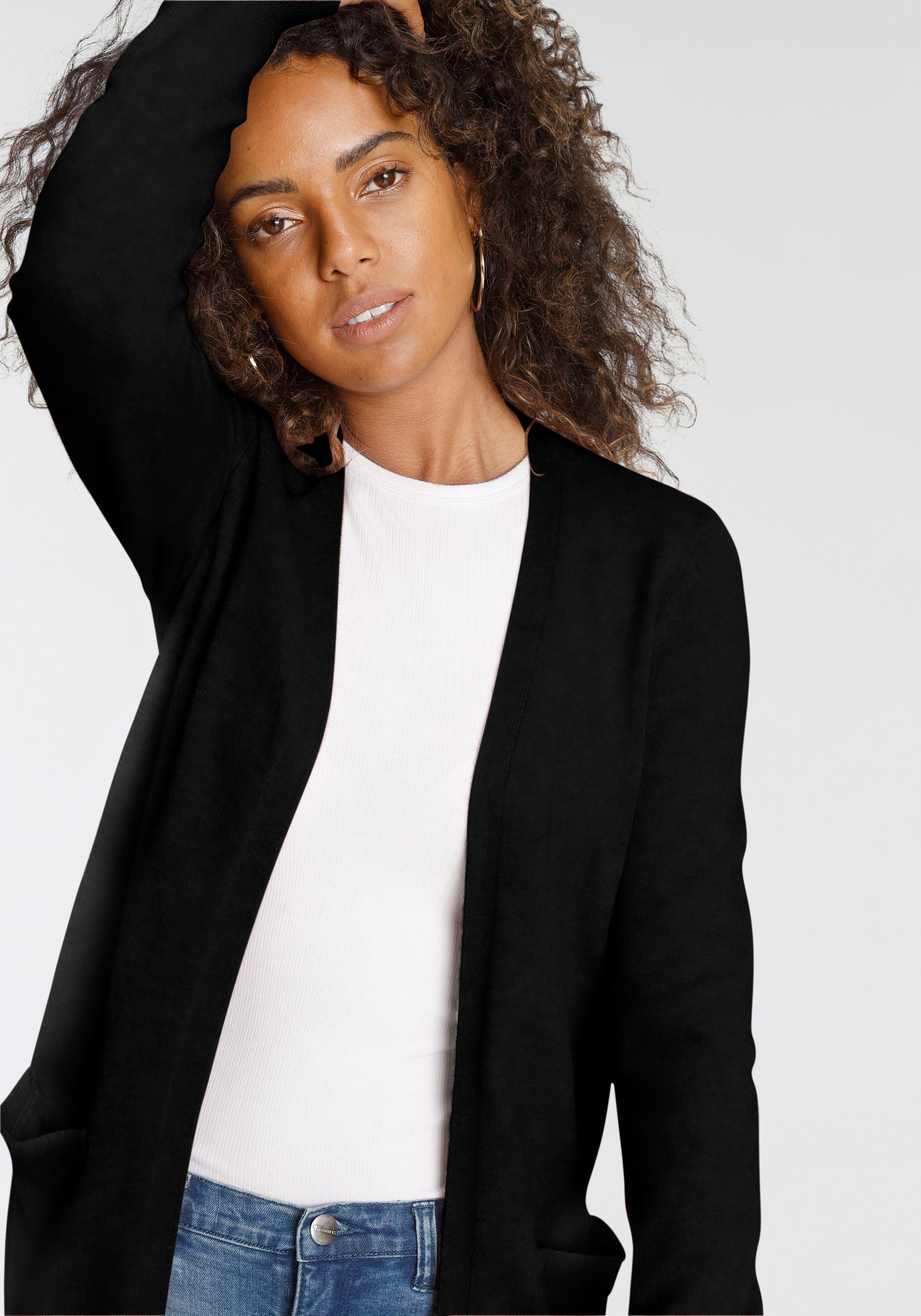 Tamaris Vest in een lang model