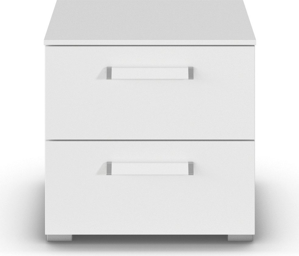 rauch Nachtkastje Nachtconsole Commode EVELYN in elegante stijl met 2 lades, veel opbergruimte made in germany
