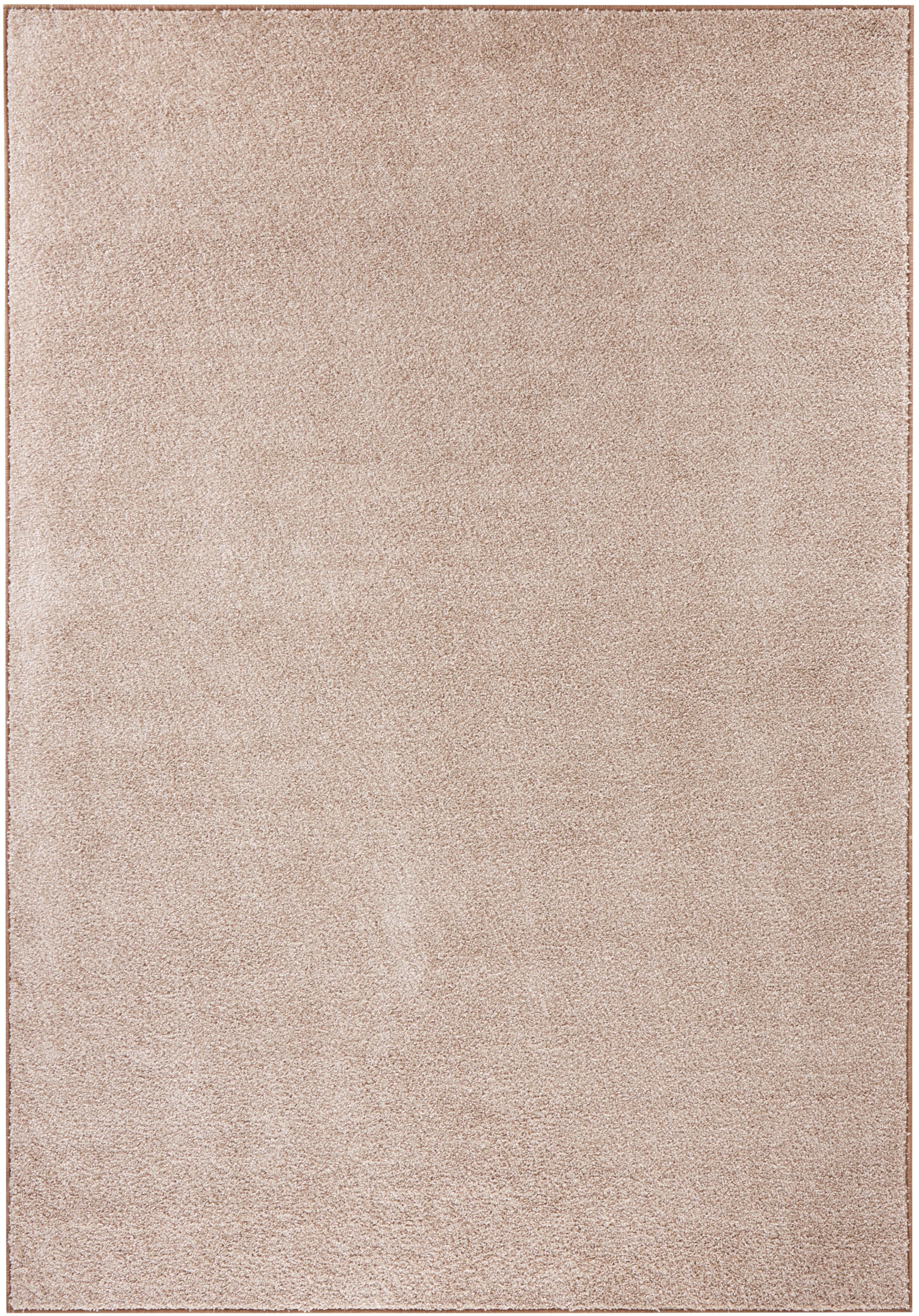 HANSE Home Vloerkleed Pure 100 korte pool Kortpolig, effen, omgezoomd, loper, woonkamer, kinderkamer, gang