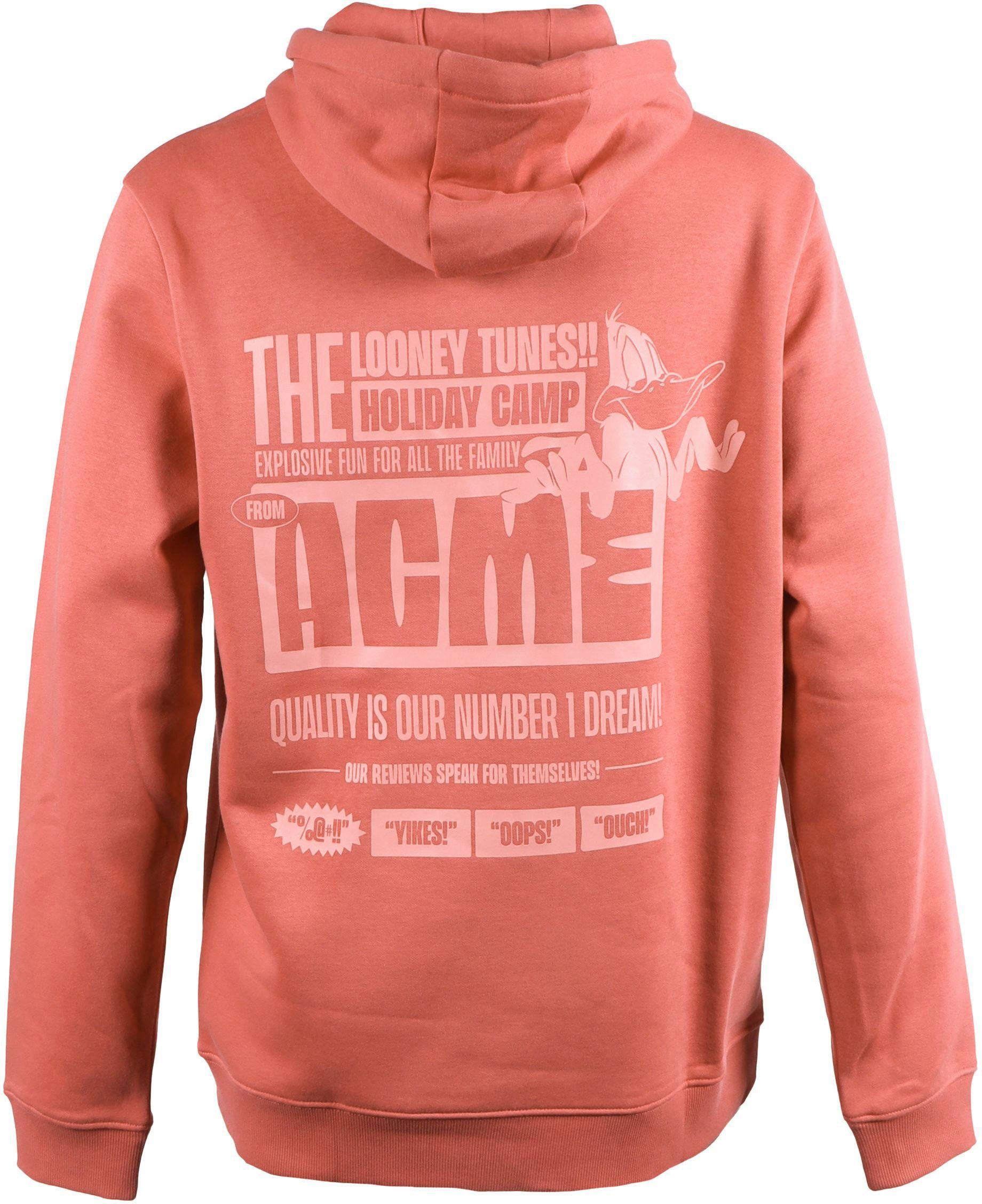 Capelli New York Hoodie Holiday Camp - Daffy Duck licentiedesign op voor- en achterkant.